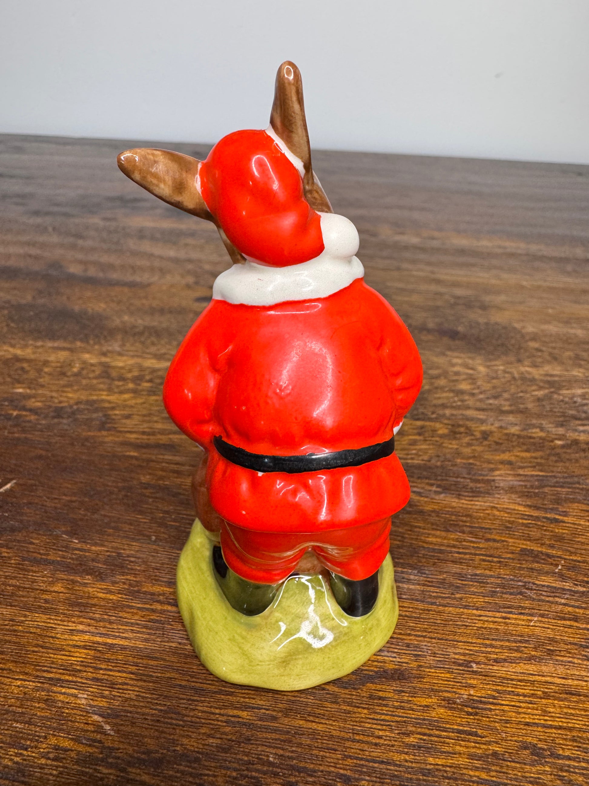 Vintage Royal Doulton Santa Bunnykins Happy Christmas Figurine