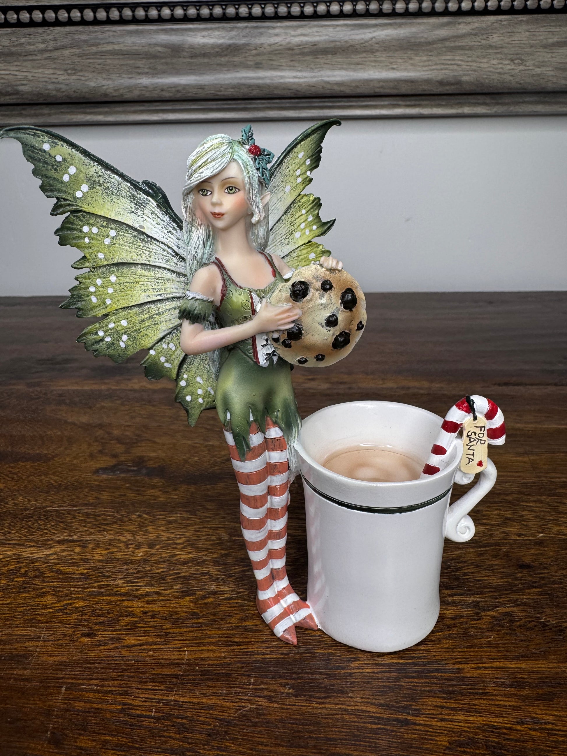 New Amy Brown Christmas Cup Fairy w/ Box
