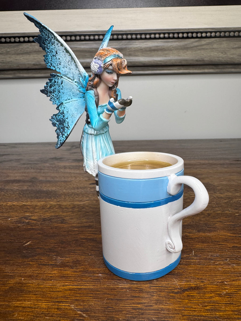 New w/ Box Amy Brown Hot Cocoa  Fairy