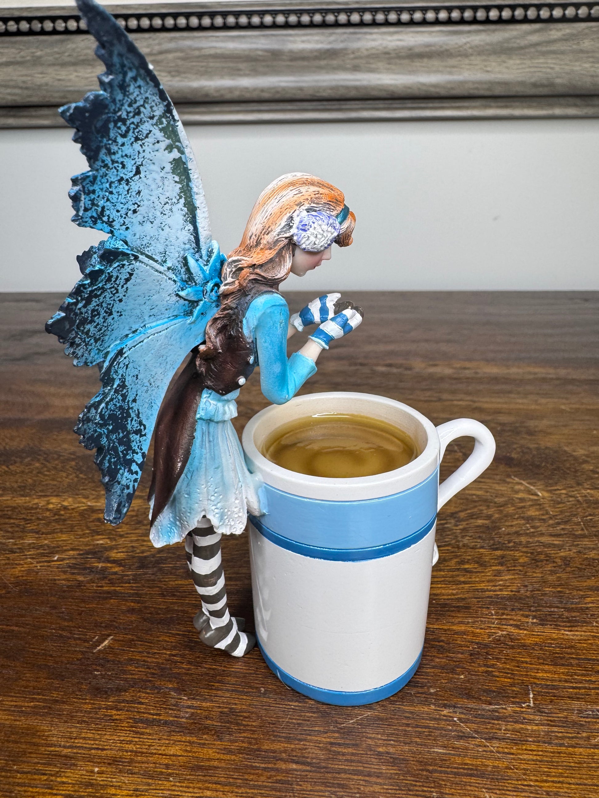 New w/ Box Amy Brown Hot Cocoa  Fairy