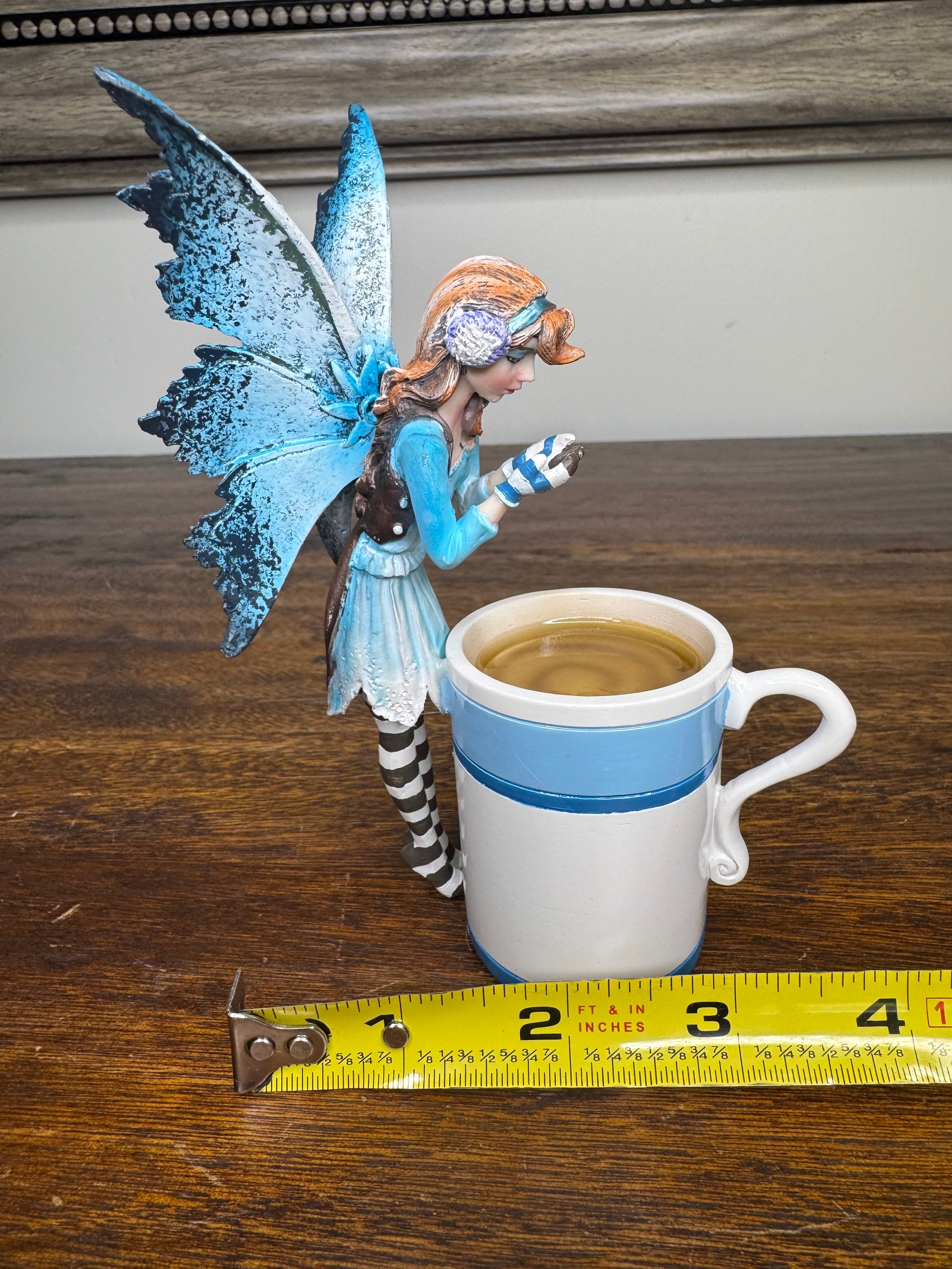 New w/ Box Amy Brown Hot Cocoa  Fairy