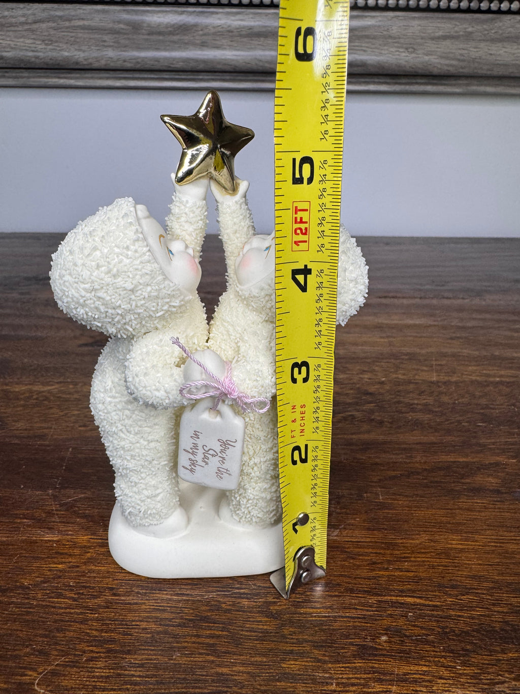 Dept 56 Snow Babies "You're The Star In My Sky" Figurine w/Box