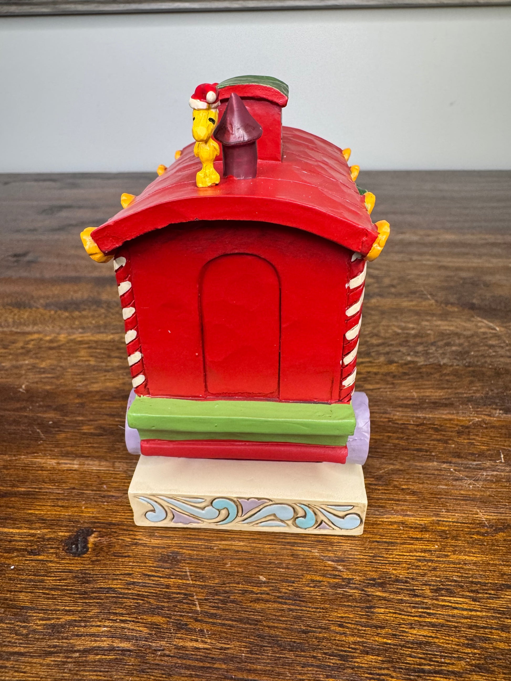 Jim Shore Peanuts Woodstock Caboose Figurine w/ Box