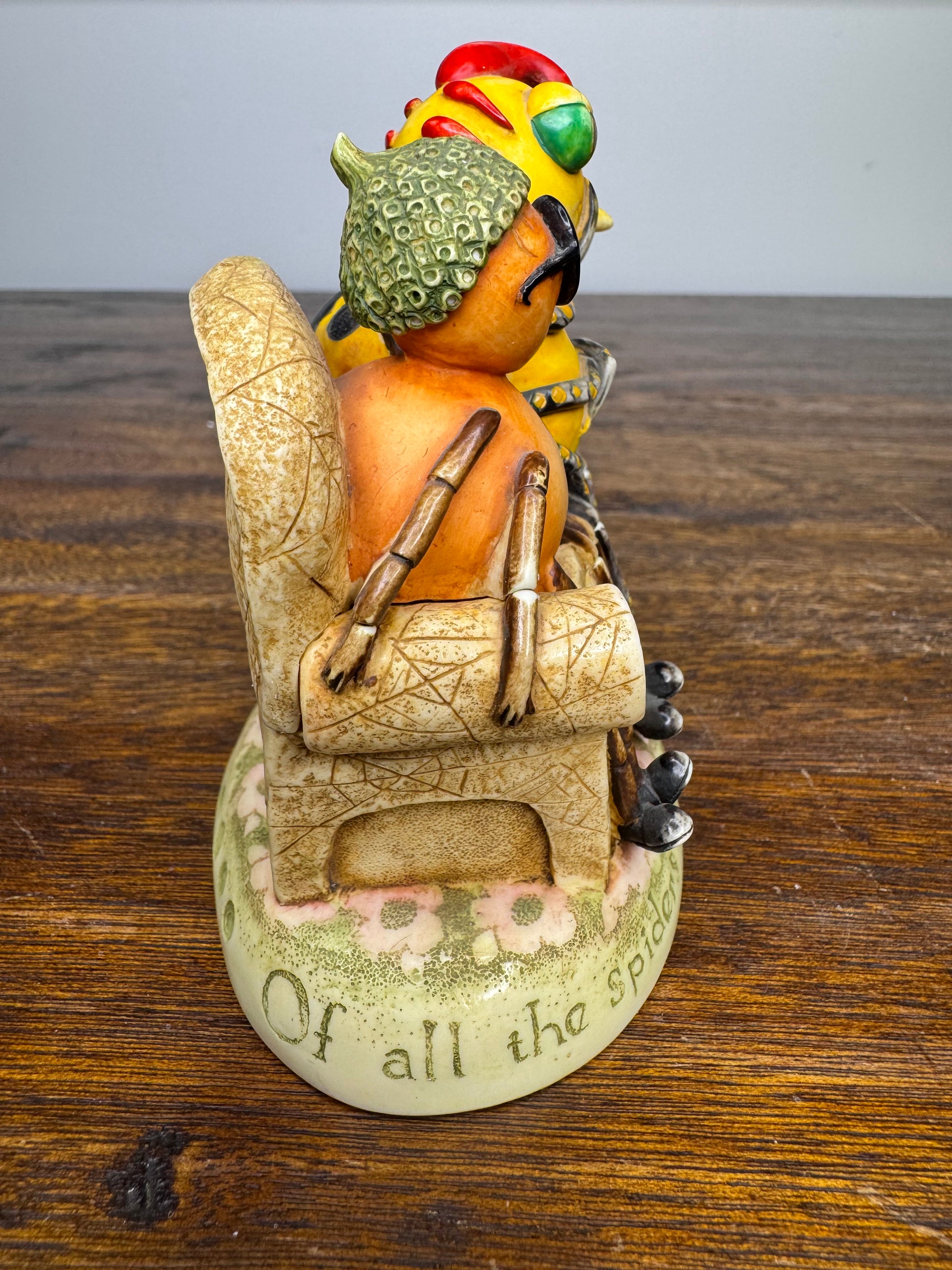 Harmony Garden "Miss Spider In Love" Treasure Box Collectible w/ Original Box