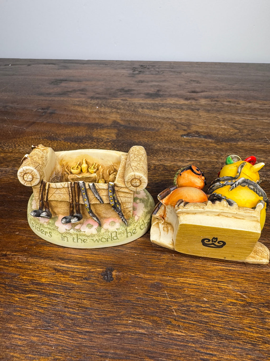 Harmony Garden "Miss Spider In Love" Treasure Box Collectible w/ Original Box