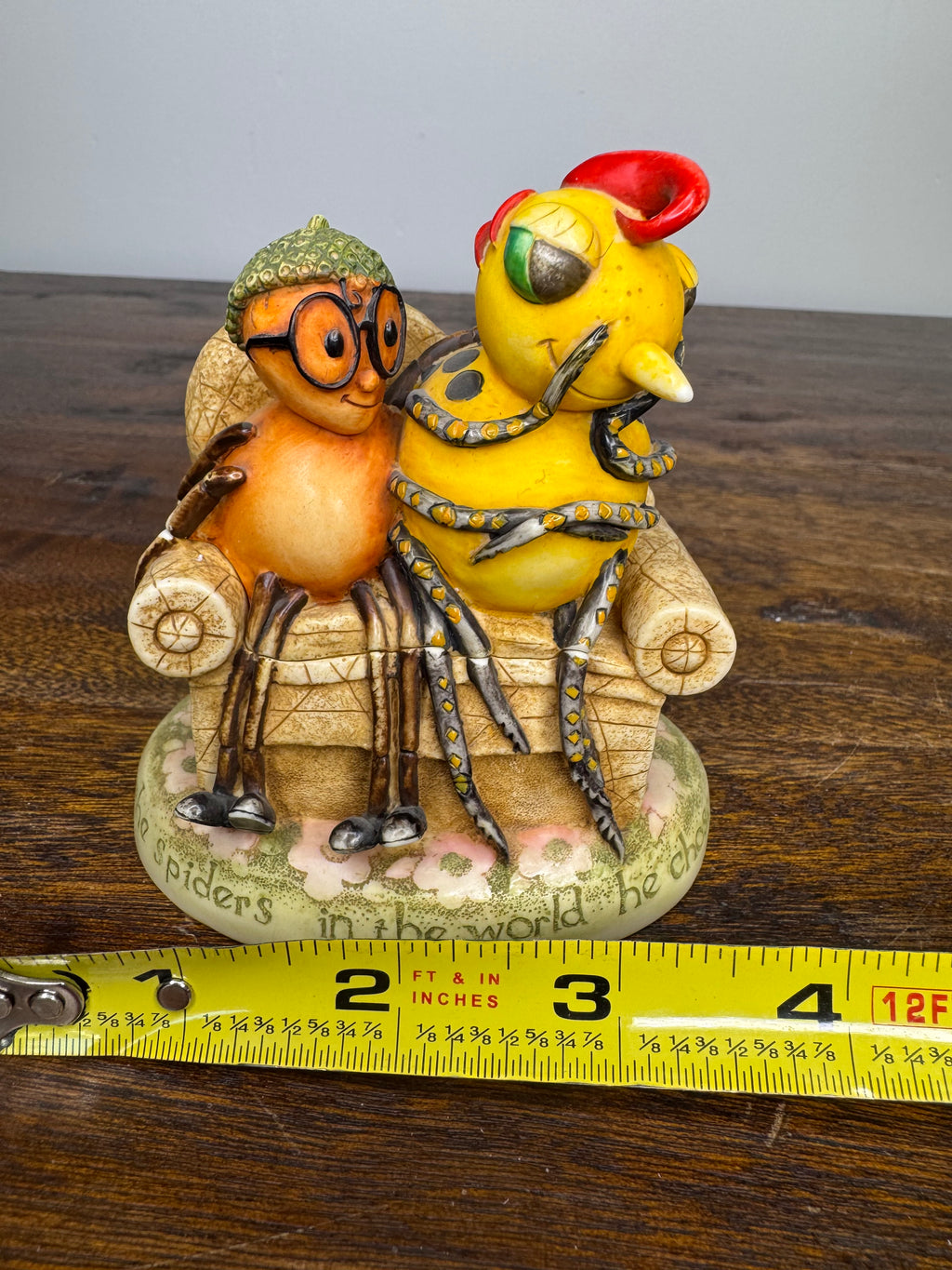 Harmony Garden "Miss Spider In Love" Treasure Box Collectible w/ Original Box