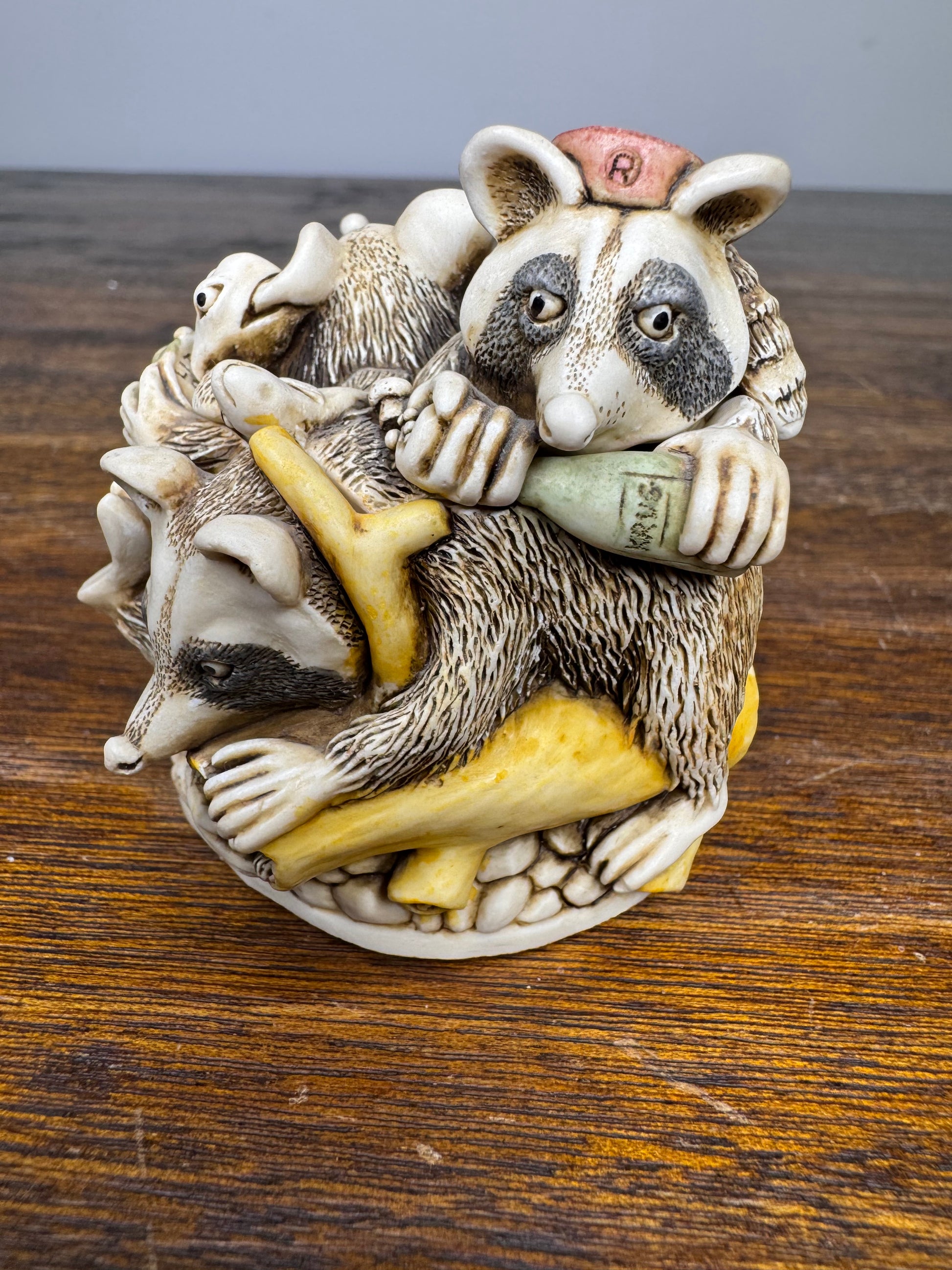 Harmony Kingdom "Rocky's Raiders" Treasure Box Figurine w/ Original Box