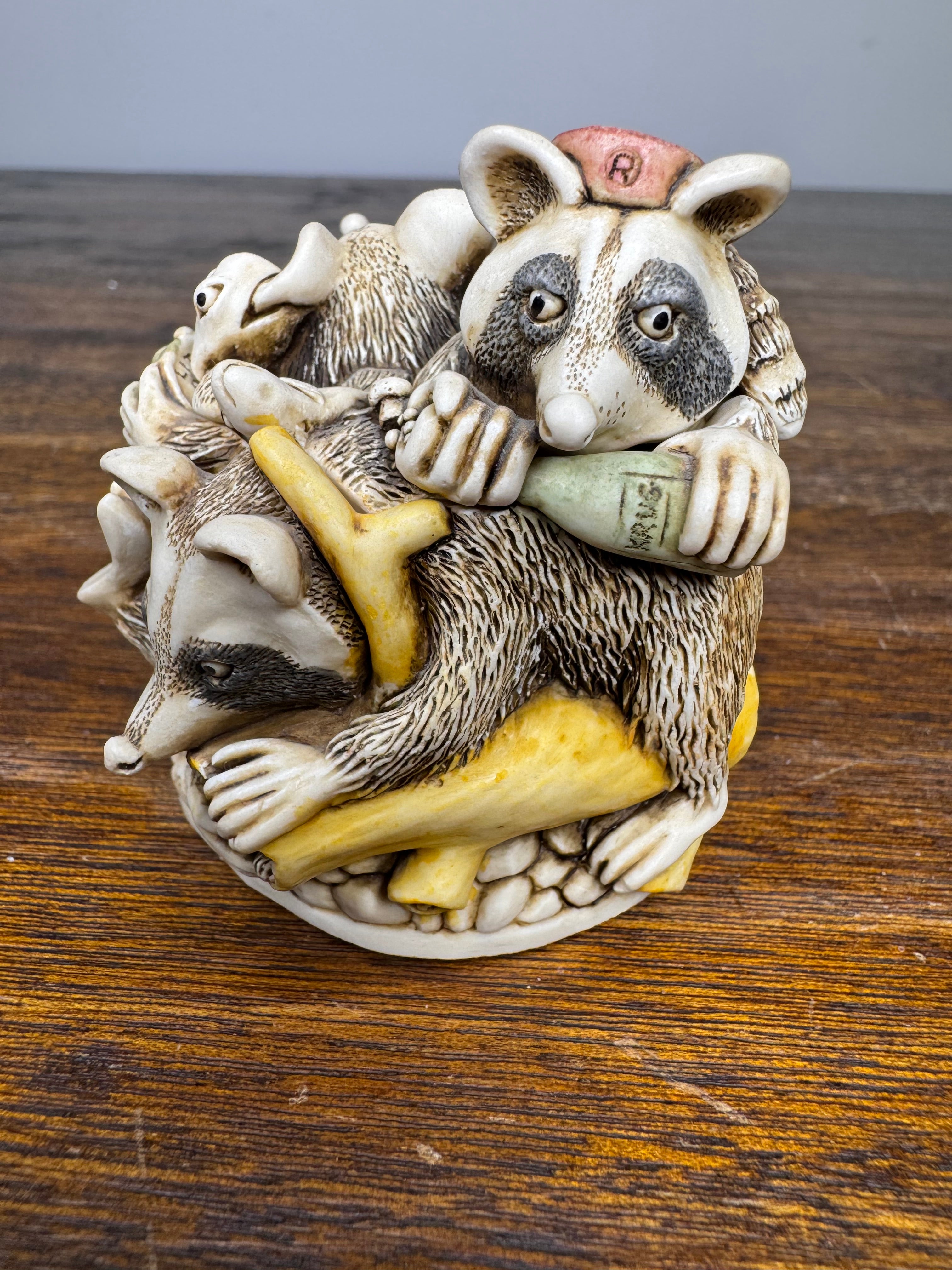 Harmony Kingdom "Rocky's Raiders" Treasure Box Figurine w/ Original Box