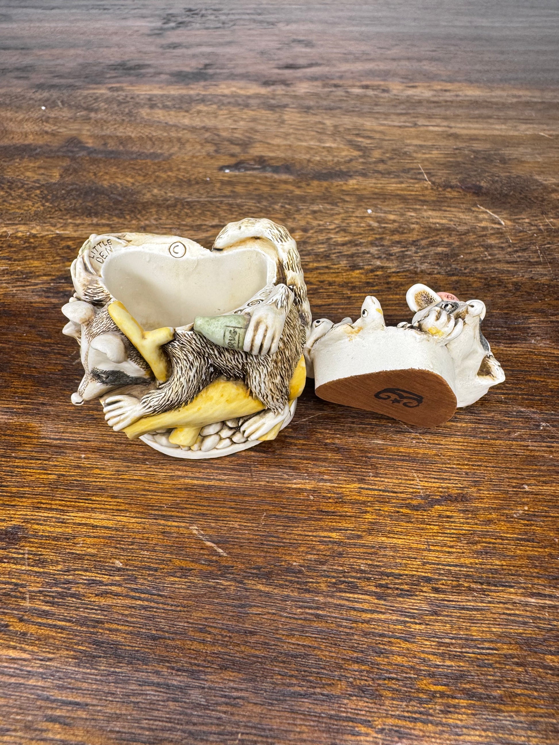 Harmony Kingdom "Rocky's Raiders" Treasure Box Figurine w/ Original Box