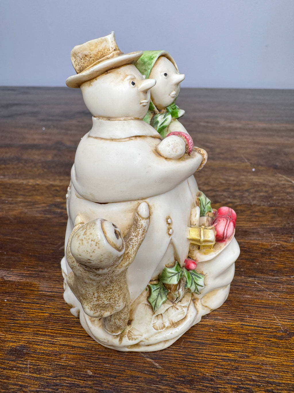 Vintage Harmony Kingdom "Snowdonia Fields" Treasure Box Figurine w/ Original Box