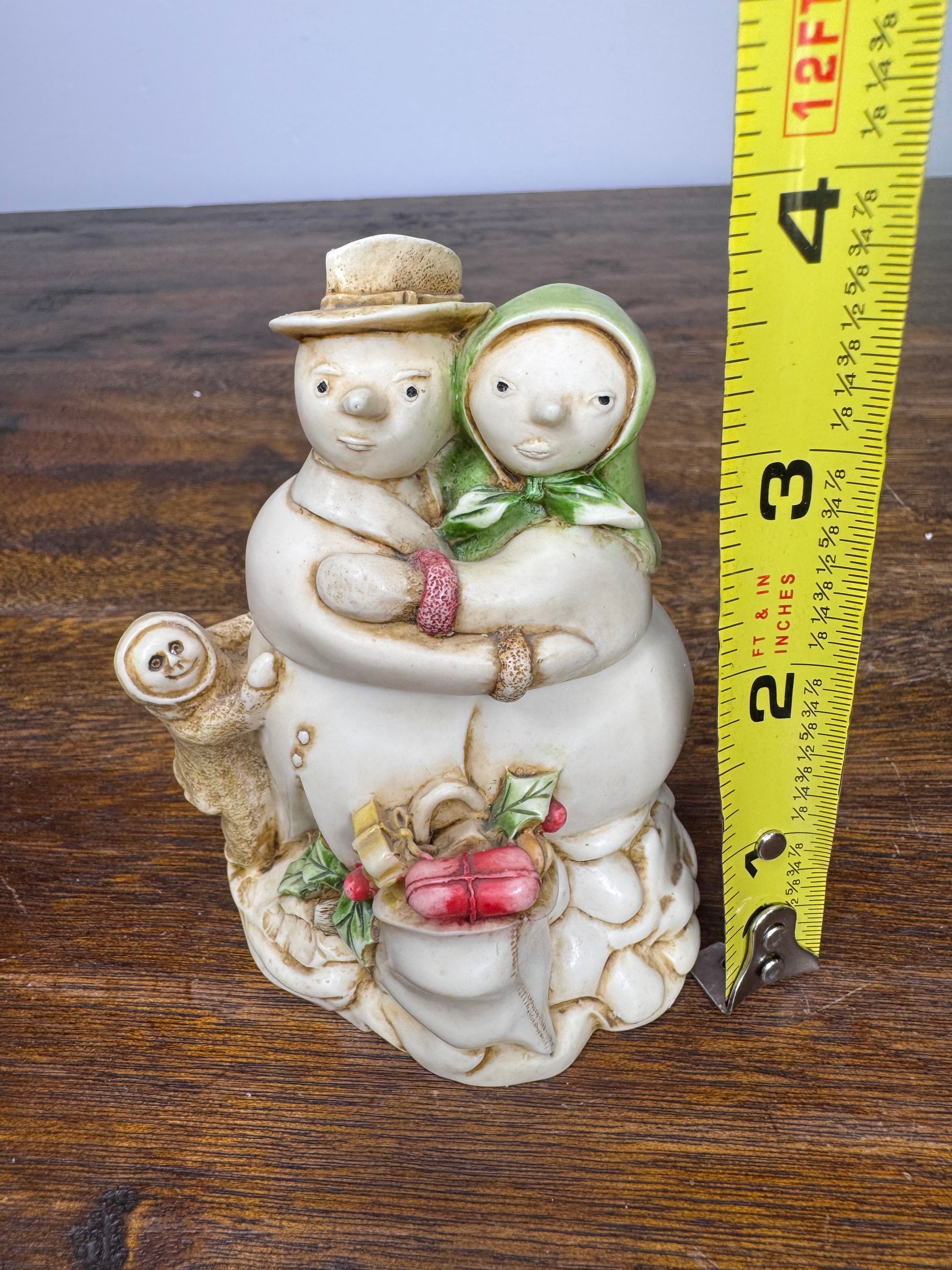 Vintage Harmony Kingdom "Snowdonia Fields" Treasure Box Figurine w/ Original Box