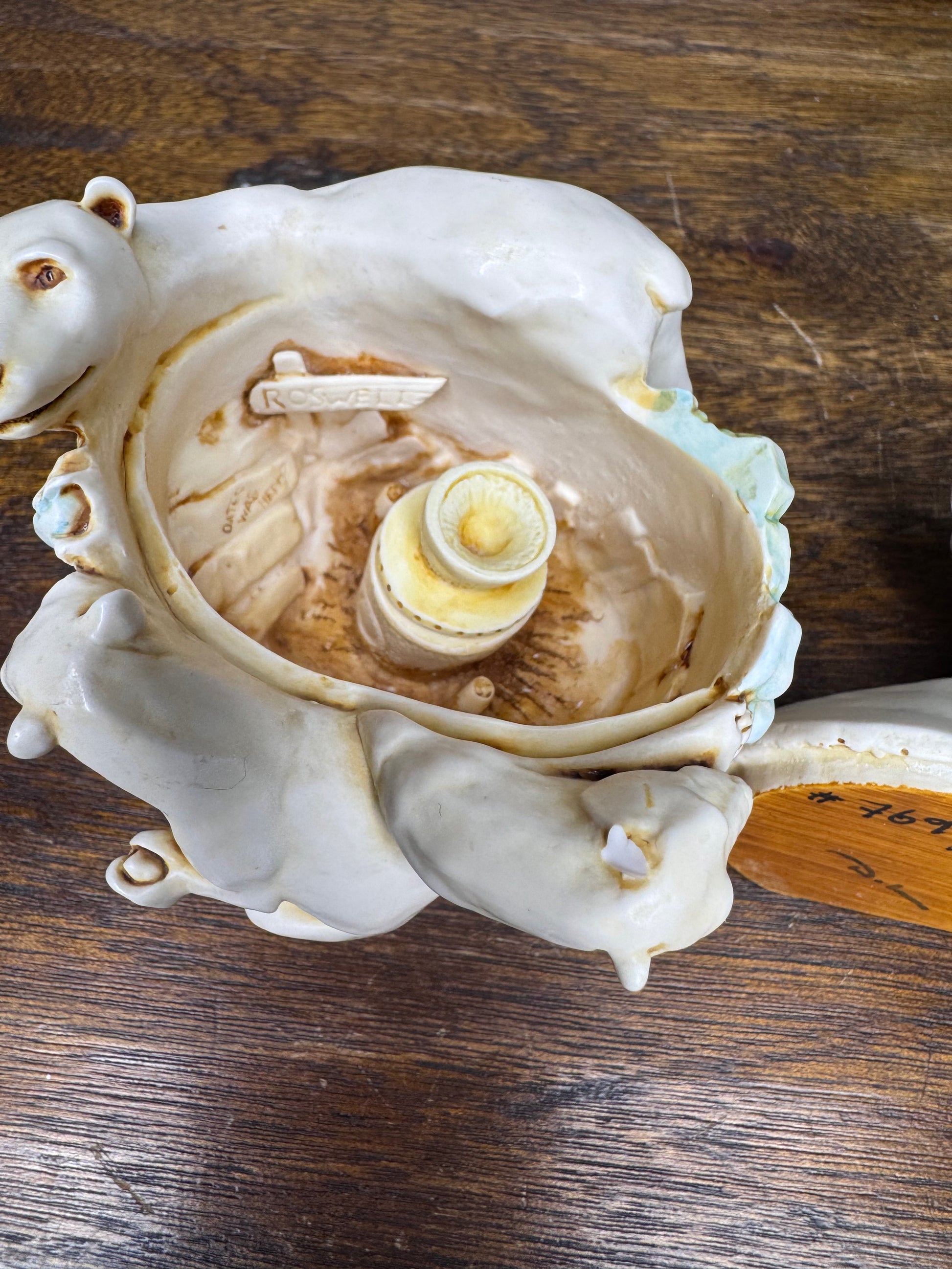 Harmony Kingdom "Play Ball" Treasure Box w/ Original Box, Artist Signed and Numbered. *Please Read Full Description*