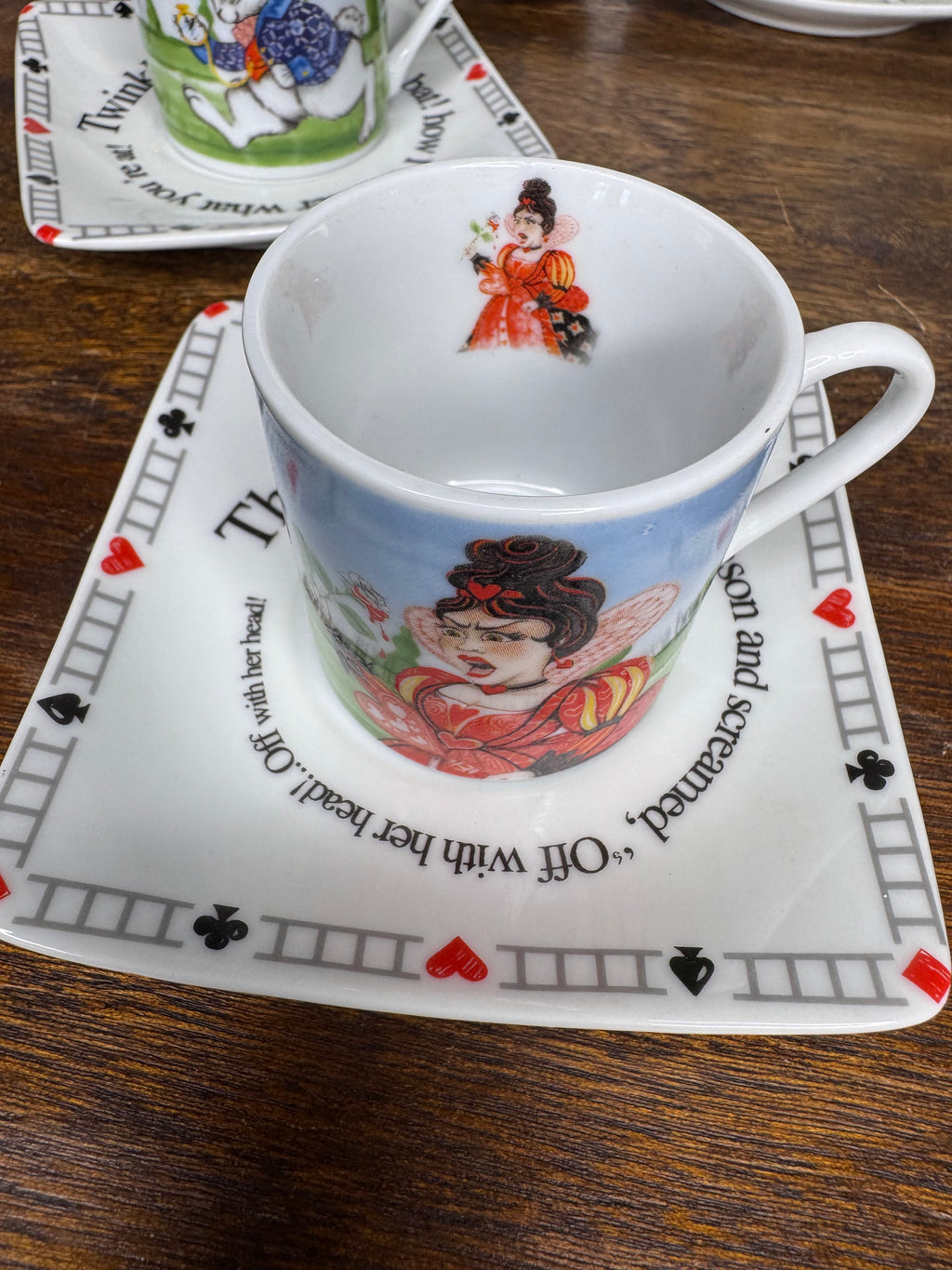Alice in Wonderland Tea Party Tea set by Paul Cardew Design w/ Original Packaging