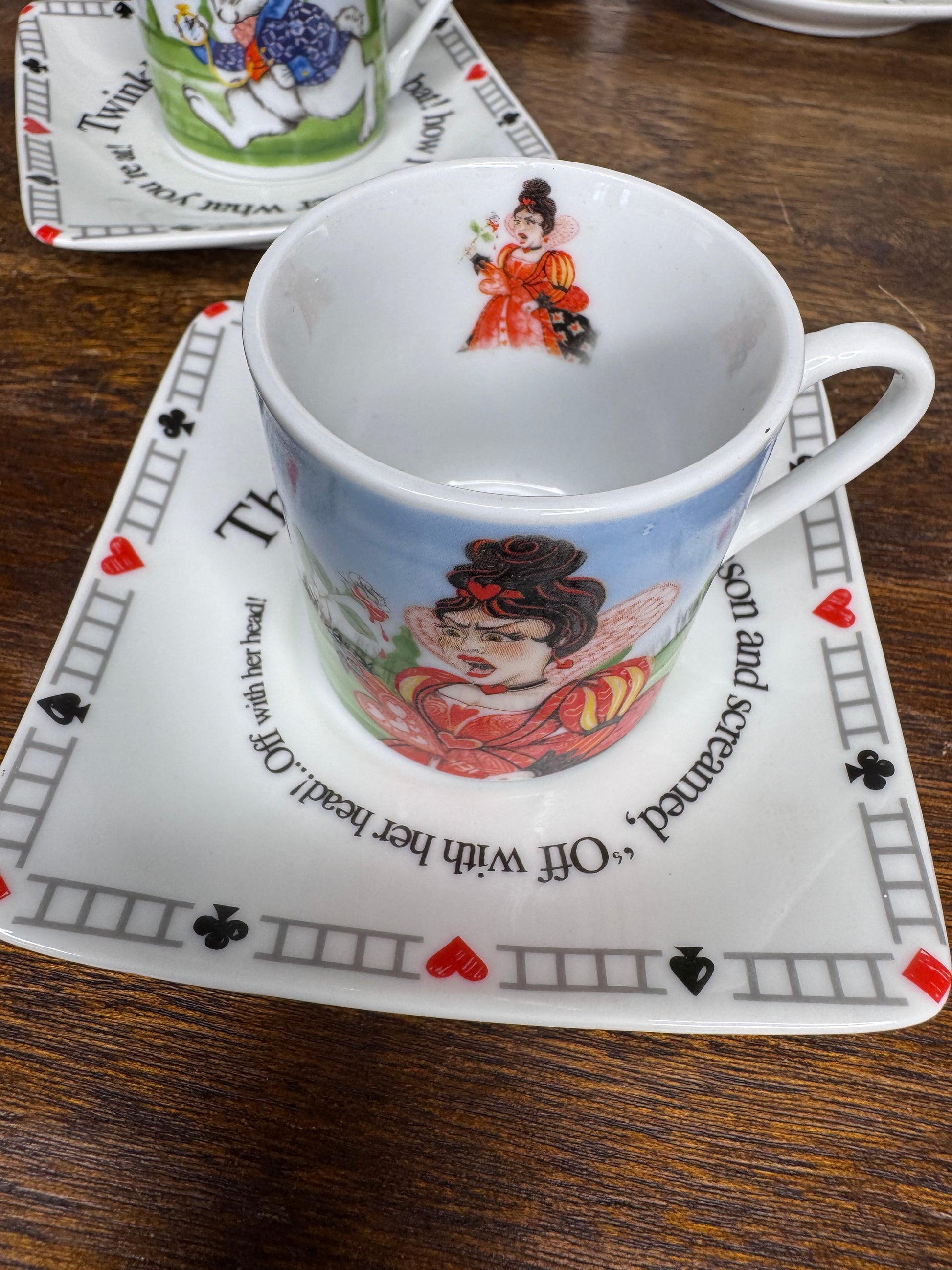 Alice in Wonderland Tea Party Tea set by Paul Cardew Design w/ Original Packaging