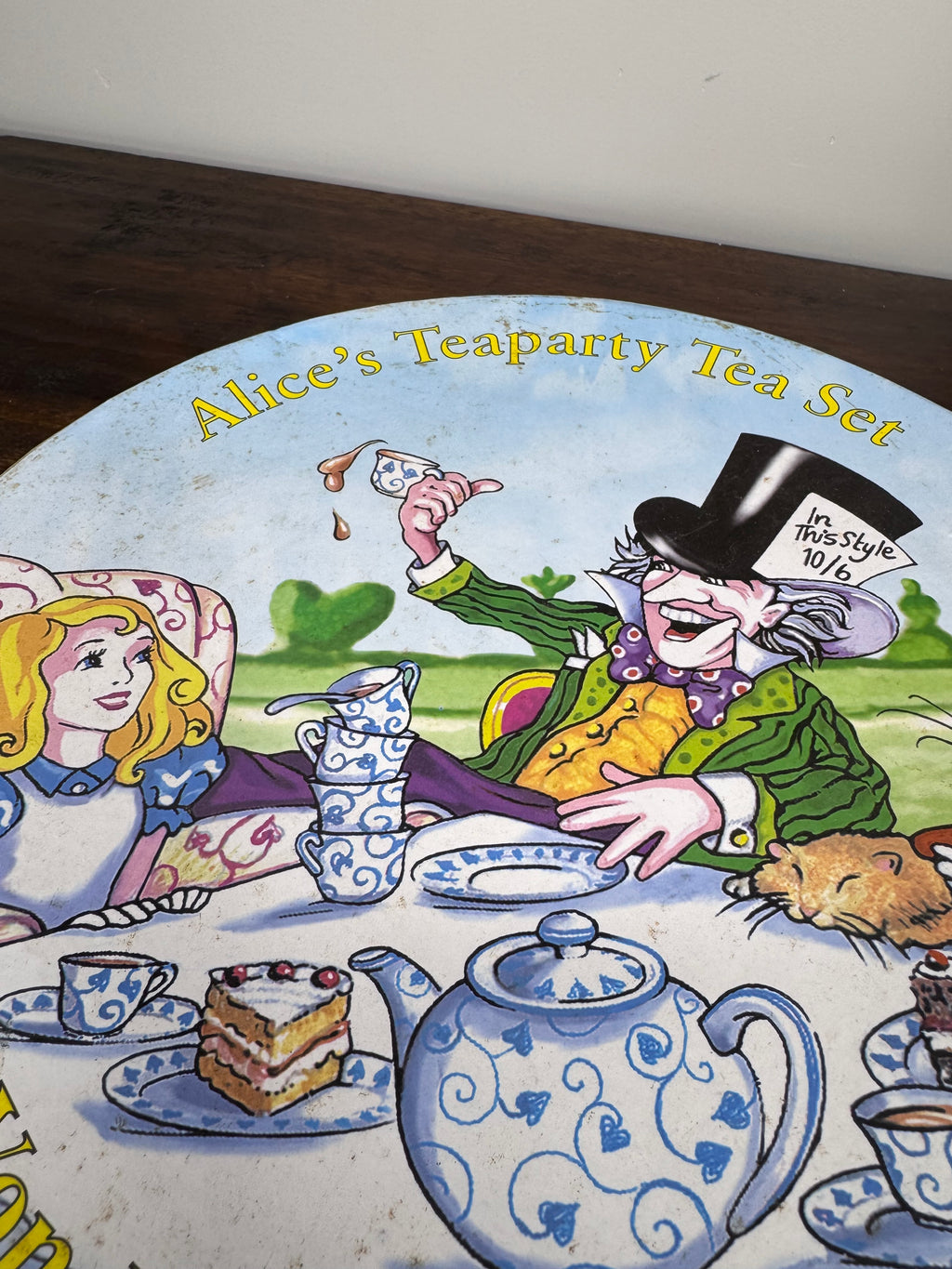 Alice in Wonderland Tea Party Tea set by Paul Cardew Design w/ Original Packaging