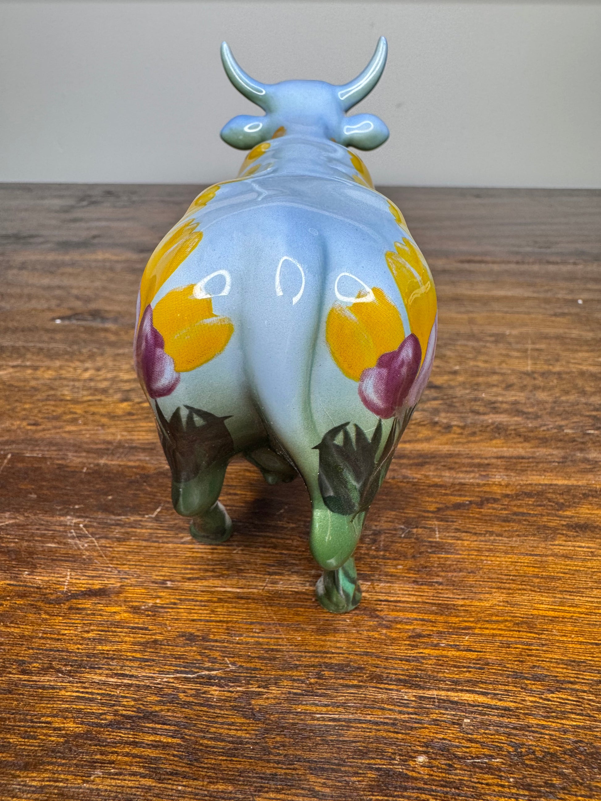 2002 Westland Giftware "Tulip Cow" Cow Parade Figurine w/ Original Box