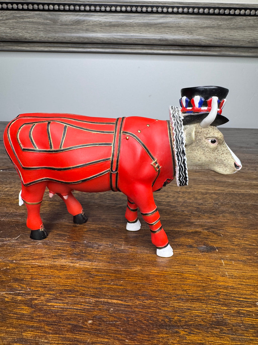 Cow Parade "Beef Eater-It Ain't Natural" Figurine w/ Box