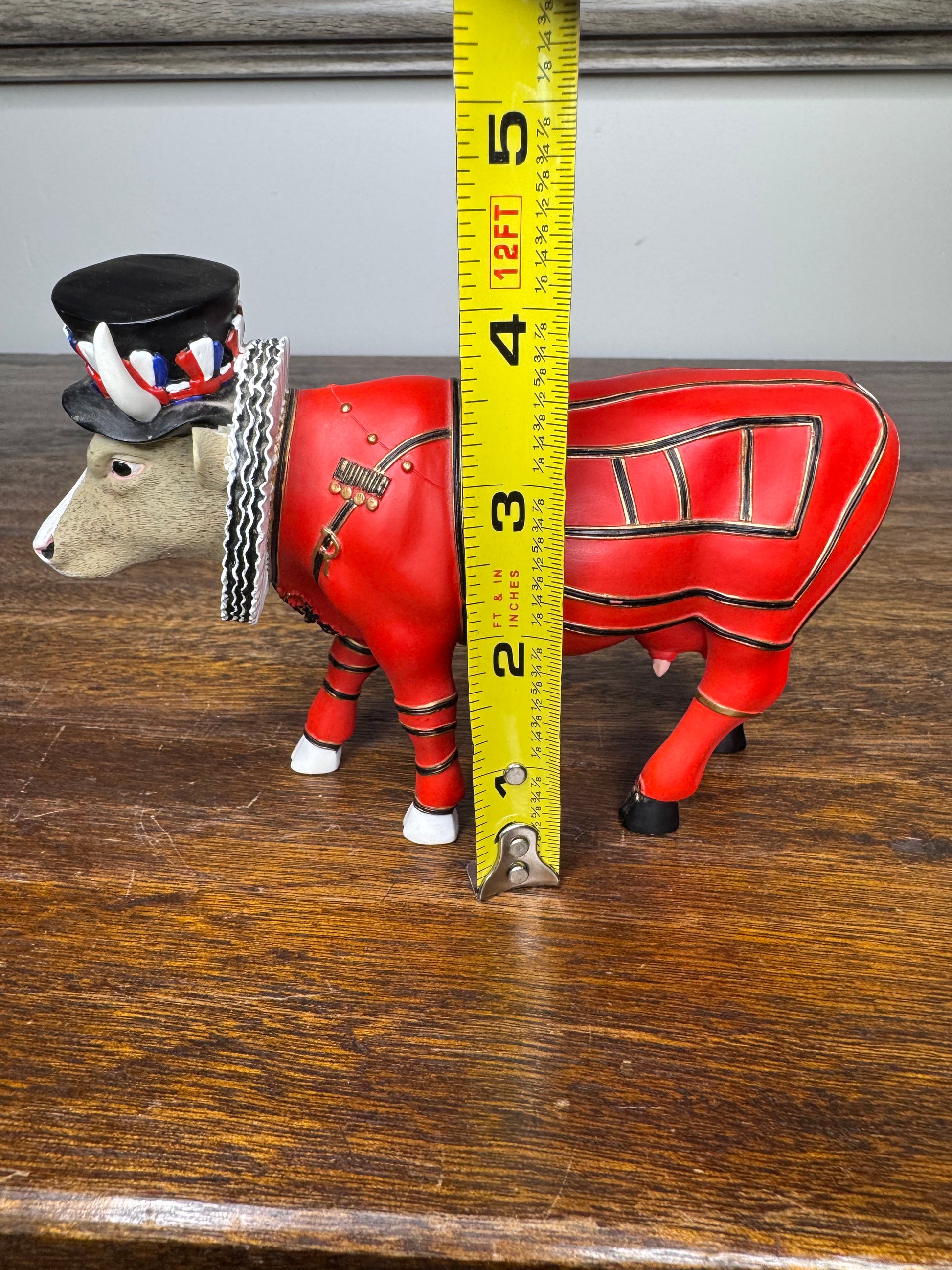 Cow Parade "Beef Eater-It Ain't Natural" Figurine w/ Box