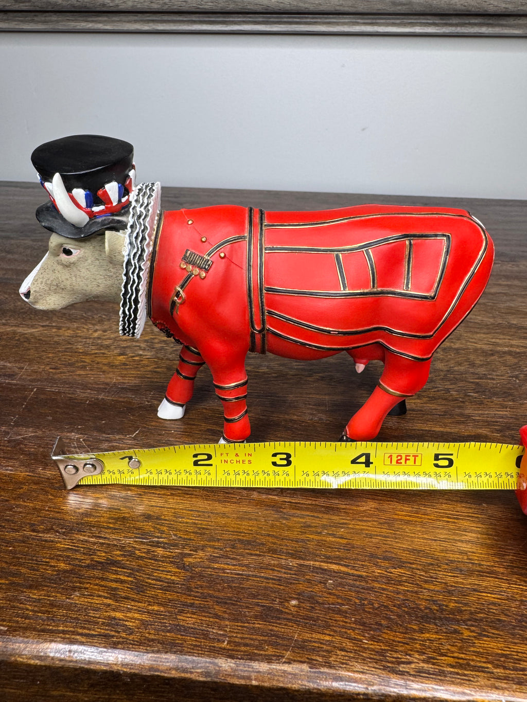 Cow Parade "Beef Eater-It Ain't Natural" Figurine w/ Box