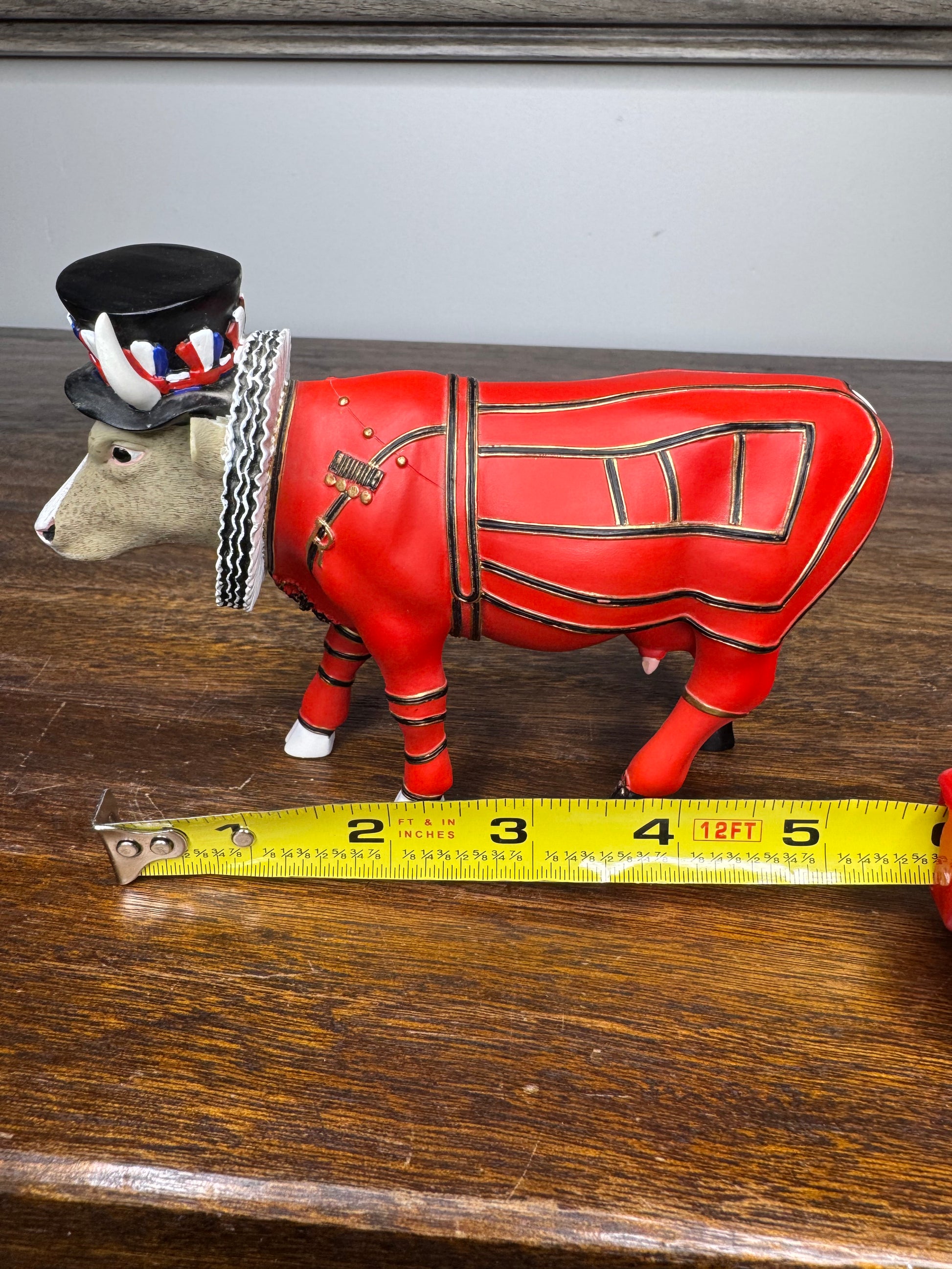 Cow Parade "Beef Eater-It Ain't Natural" Figurine w/ Box