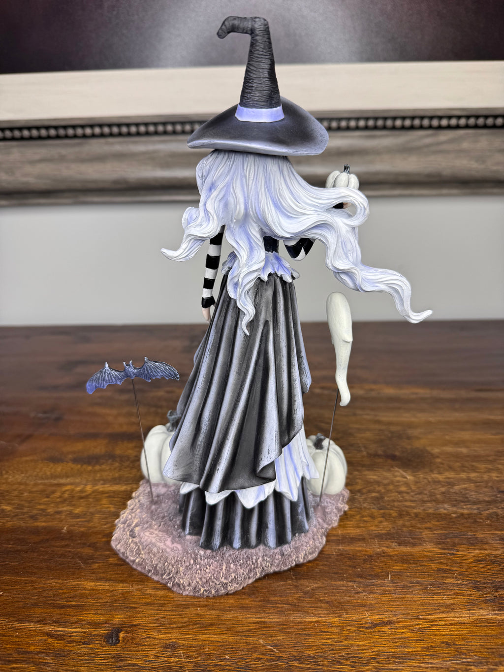NIB Amy Brown Ghost Pumpkin Witch Figurine