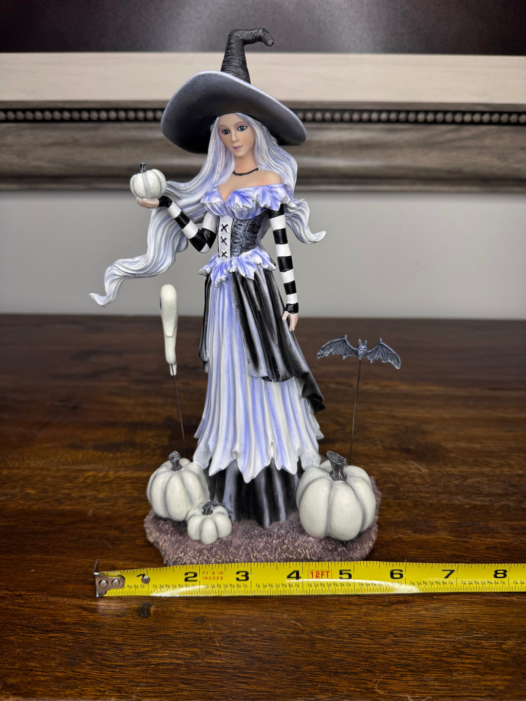 NIB Amy Brown Ghost Pumpkin Witch Figurine