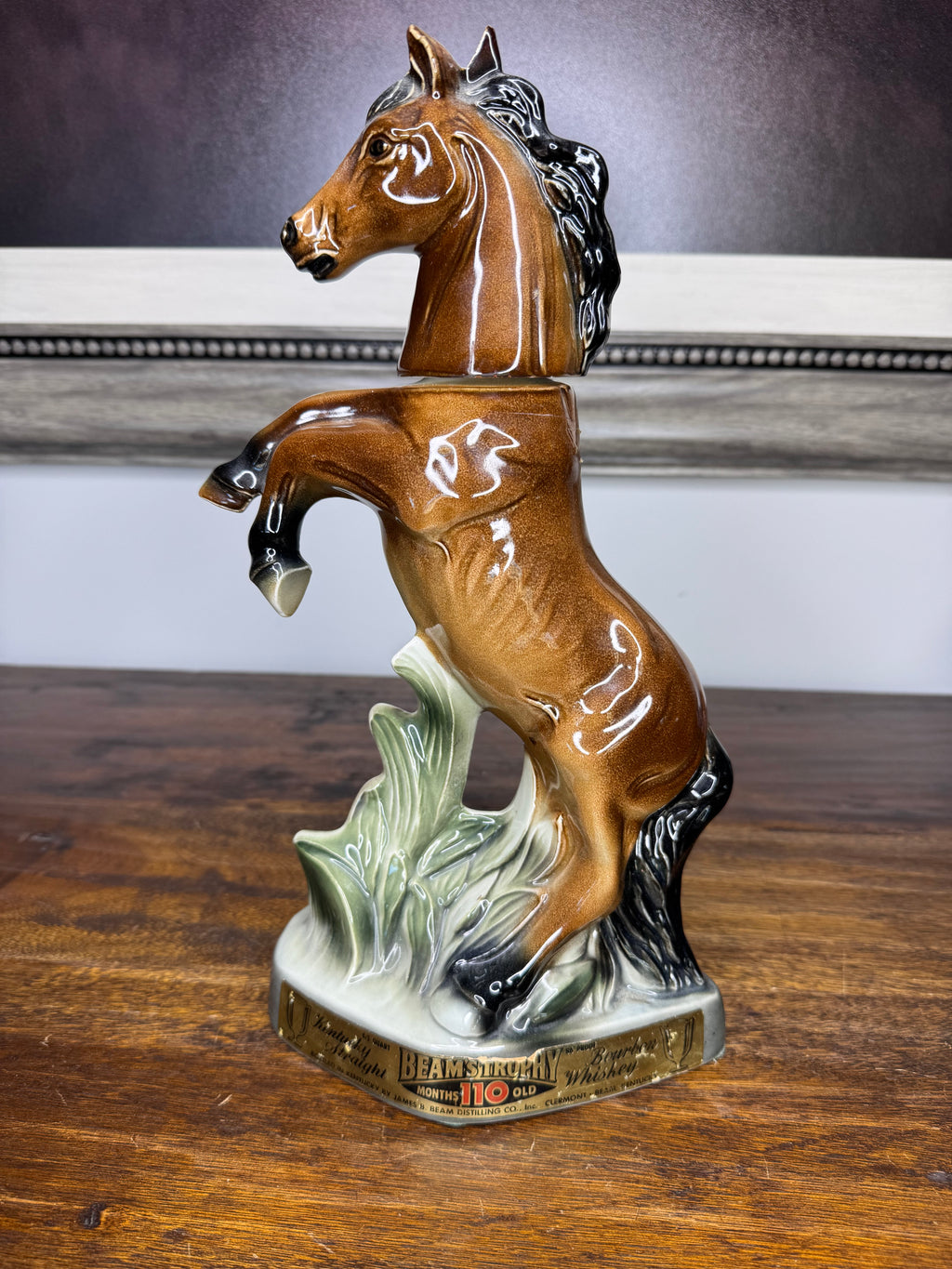 1967 Jim Beam Rearing Horse Decanter