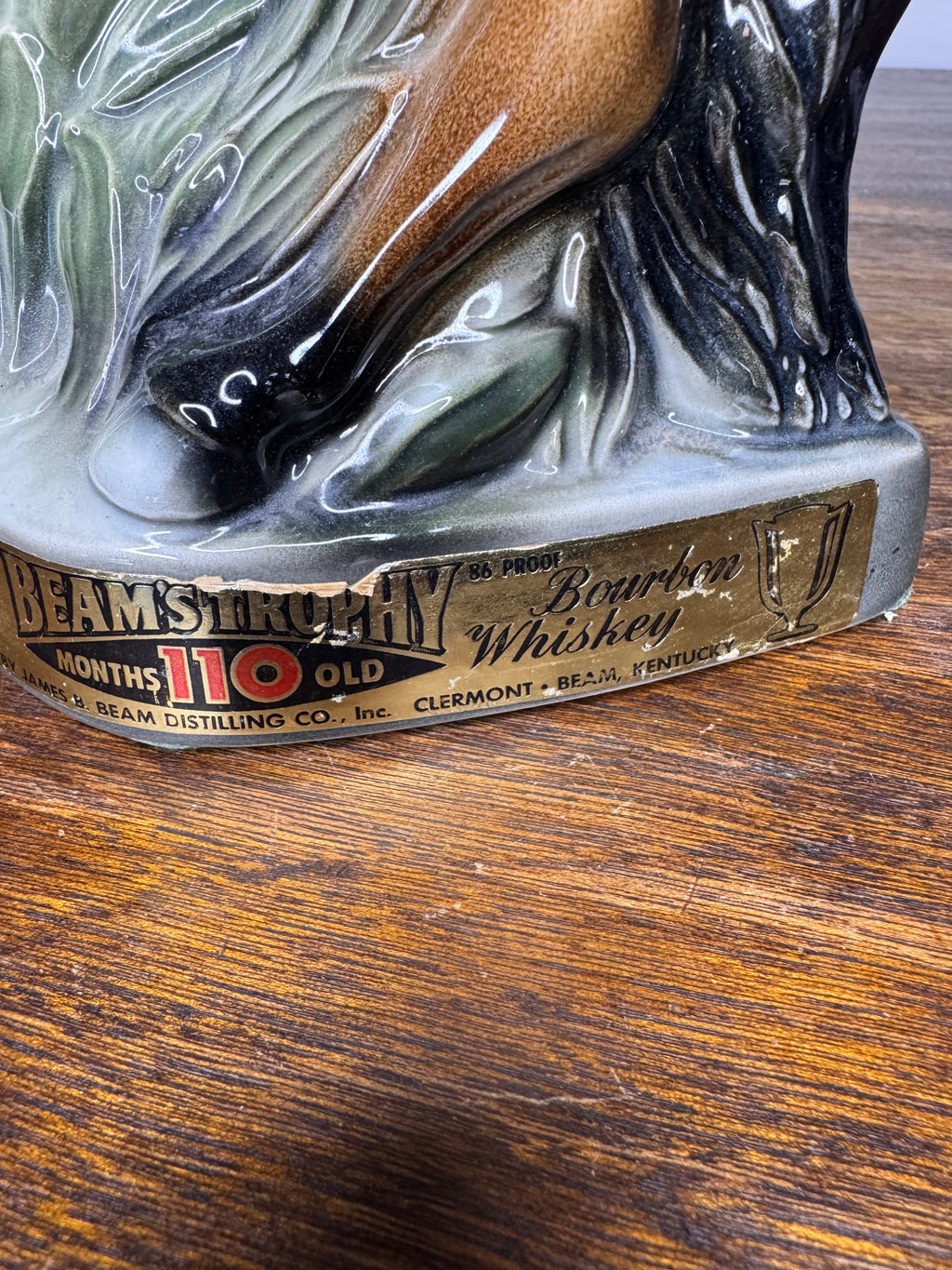 1967 Jim Beam Rearing Horse Decanter