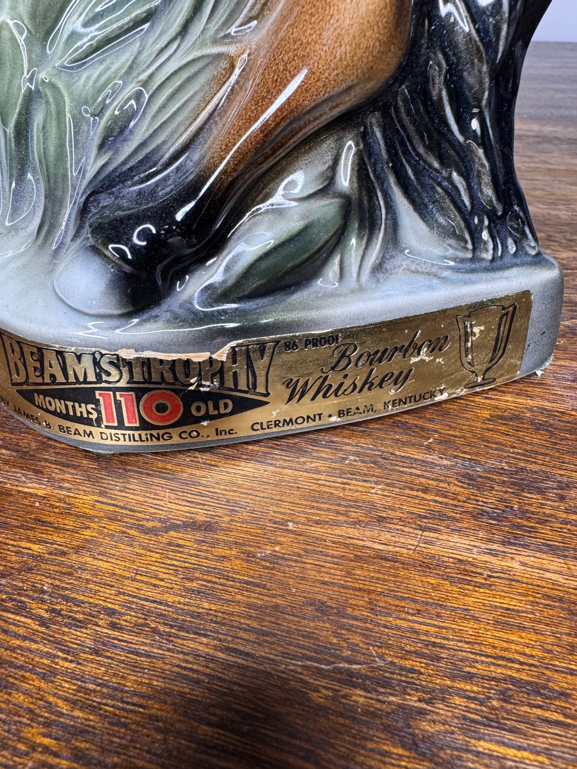 1967 Jim Beam Rearing Horse Decanter