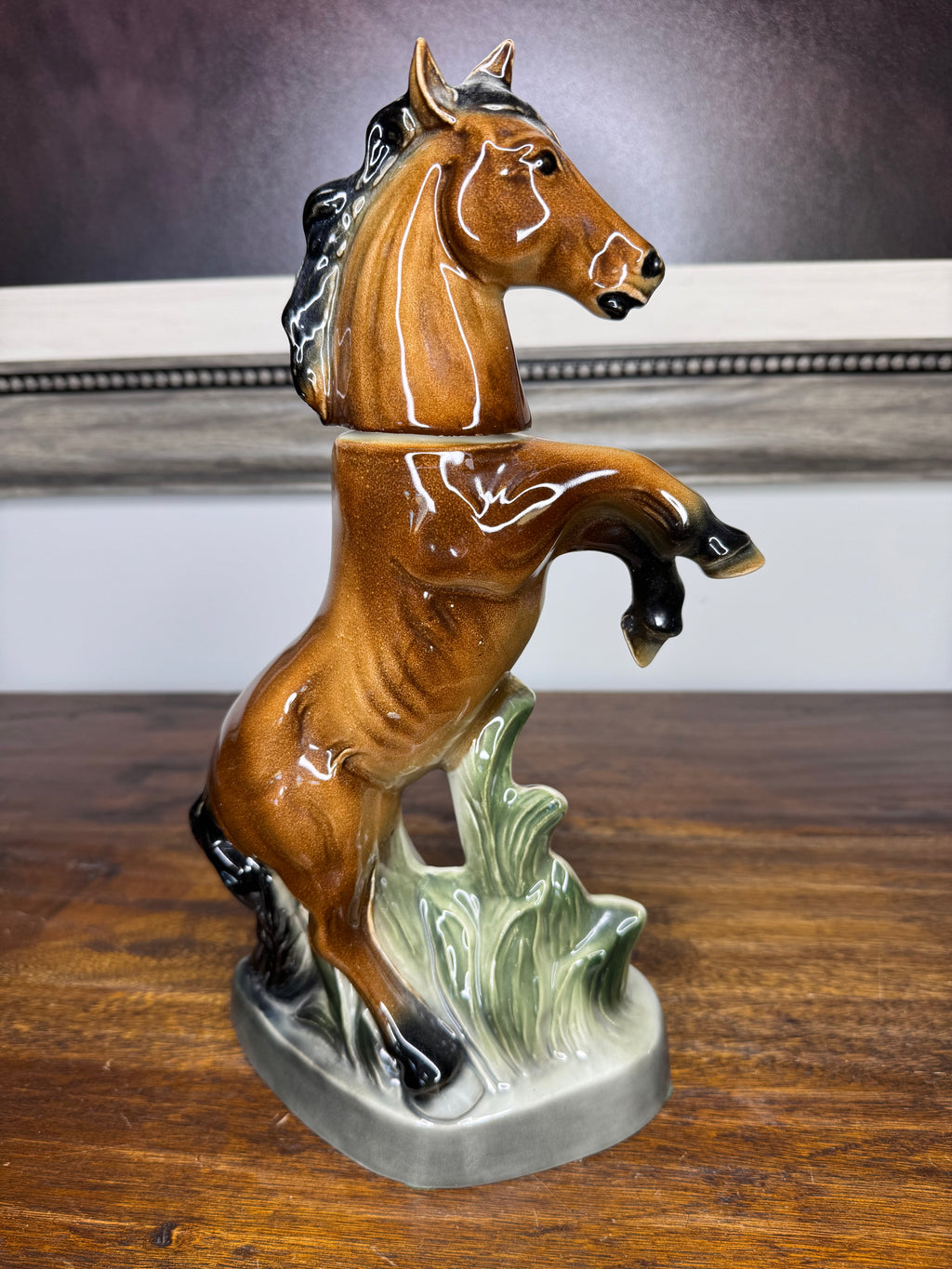 1967 Jim Beam Rearing Horse Decanter