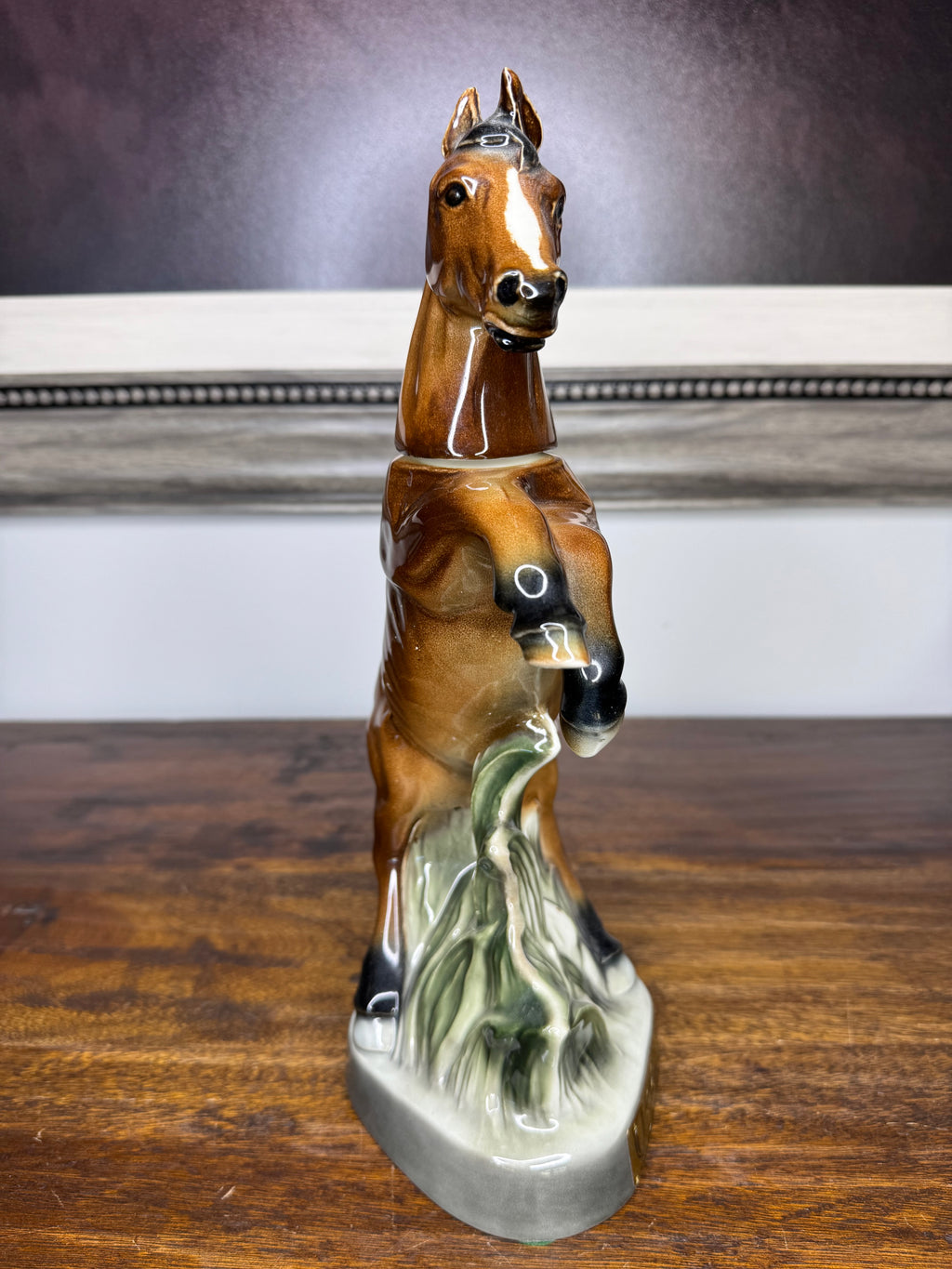 1967 Jim Beam Rearing Horse Decanter