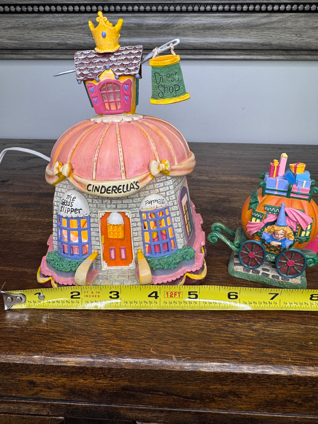 Dept 56 Cinderella's Dress Shop Storybook Village Collection w/ OriginalBox
