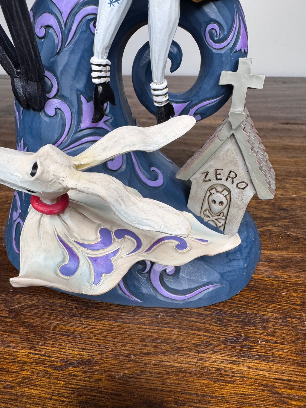 Jim Shore Disney Traditions Nightmare Before Christmas Jack, Sally and Zero on Hill w/ Original Box