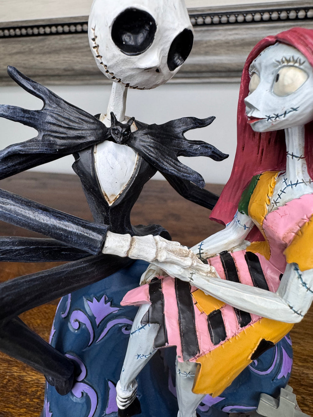 Jim Shore Disney Traditions Nightmare Before Christmas Jack, Sally and Zero on Hill w/ Original Box