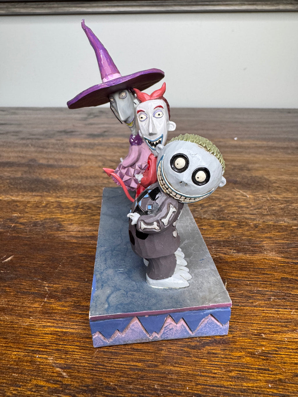 Jim Shore Disney Traditions Nightmare Before Christmas Lock Shock and Barrel Figurine w/ Original Box