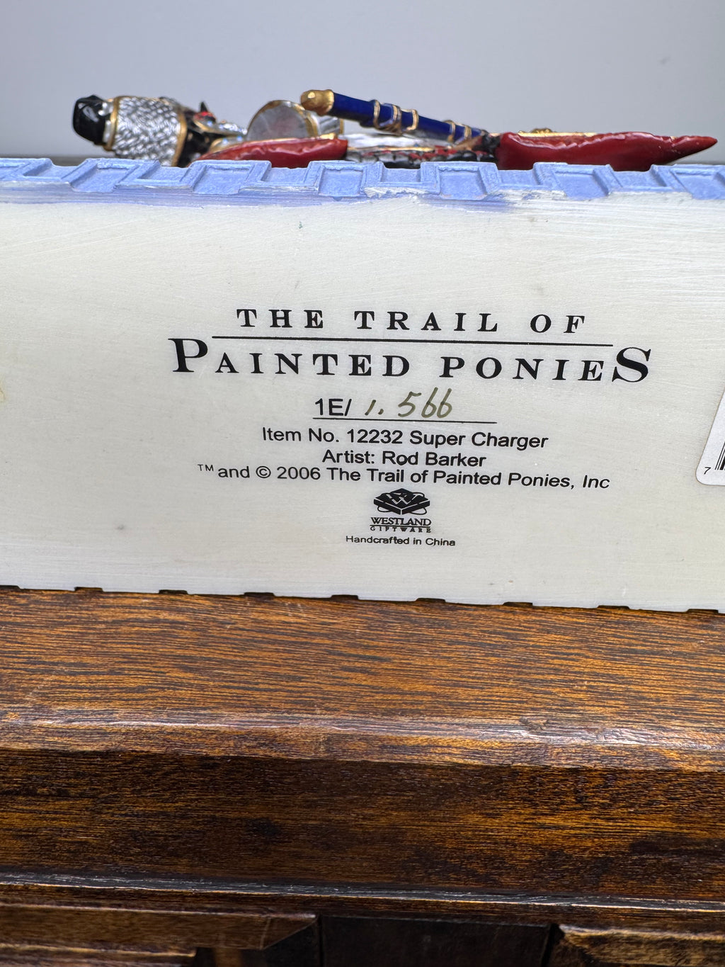 2006 Trail of Painted Ponies "Super Charger" 1st Ed w/ Box