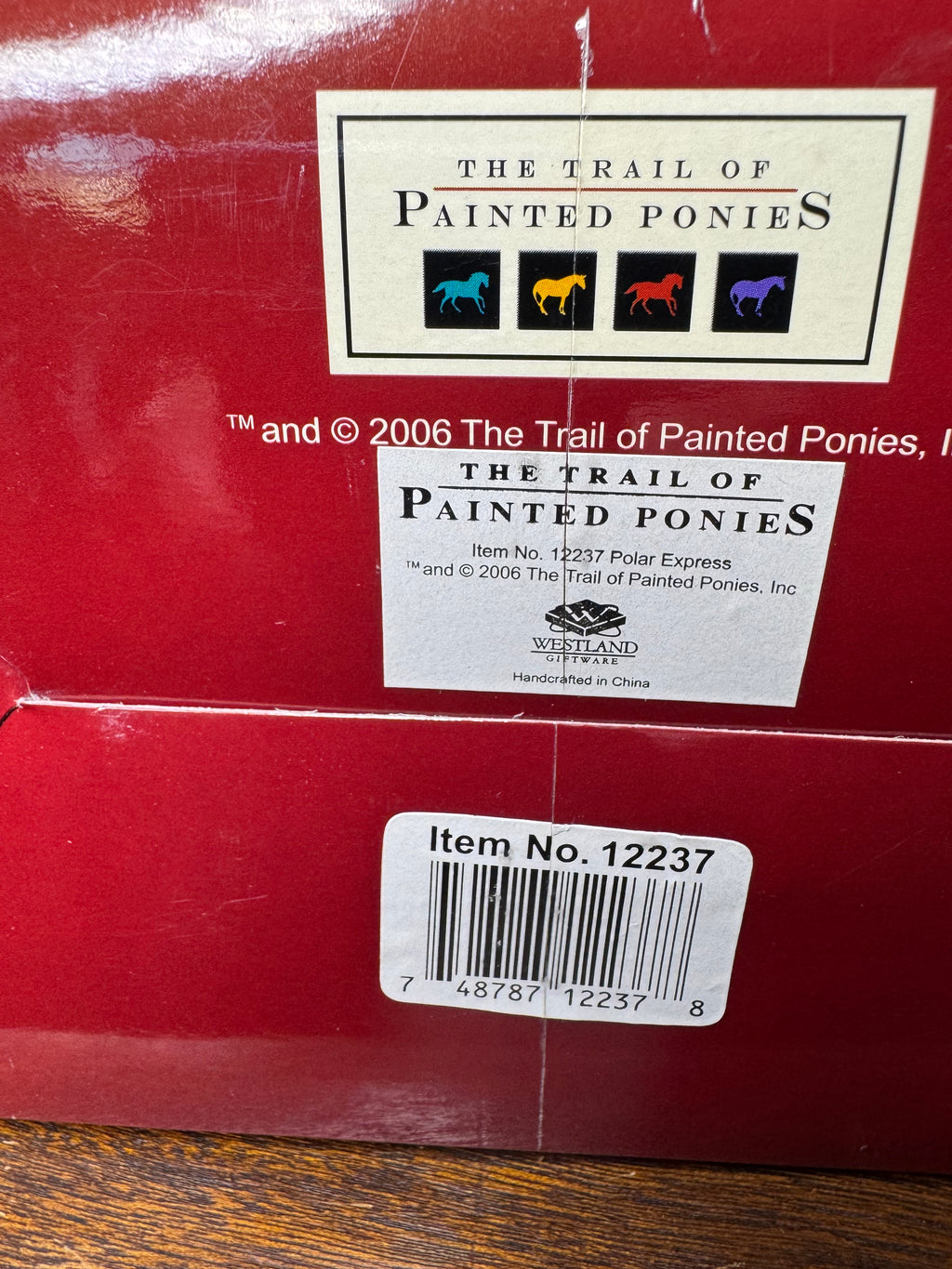 2006 Trail of Painted Ponies "Super Charger" 1st Ed w/ Box