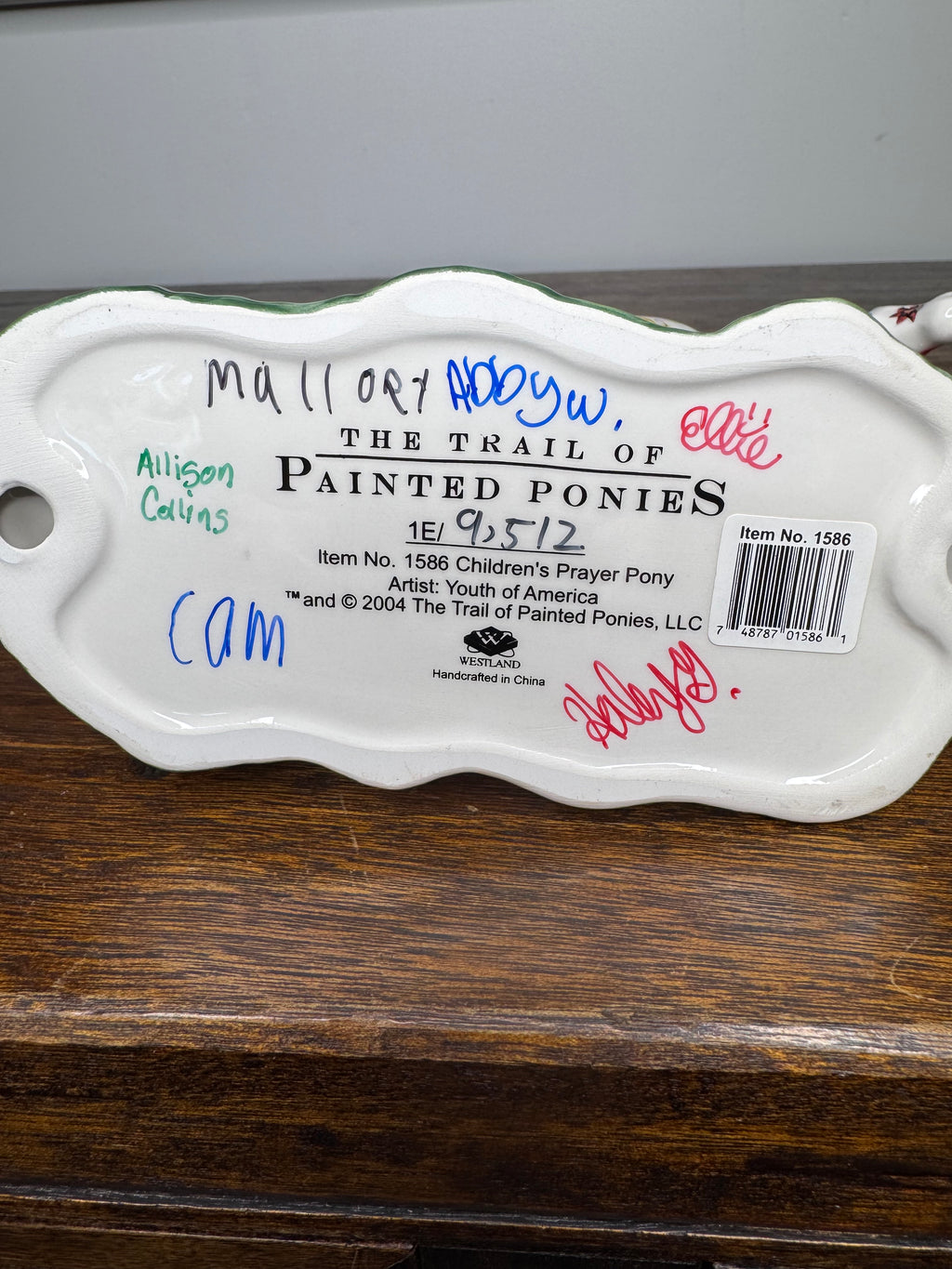 2004 1st Ed Trail of Painted Ponies "Children's Prayer Pony" w/ Original Box