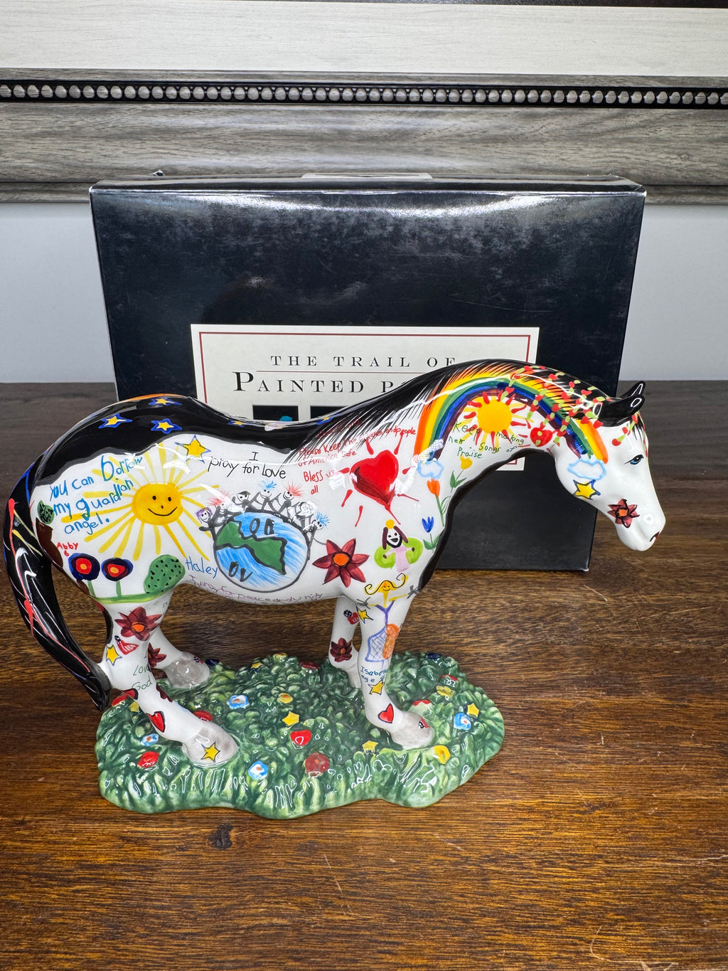 2004 1st Ed Trail of Painted Ponies "Children's Prayer Pony" w/ Original Box