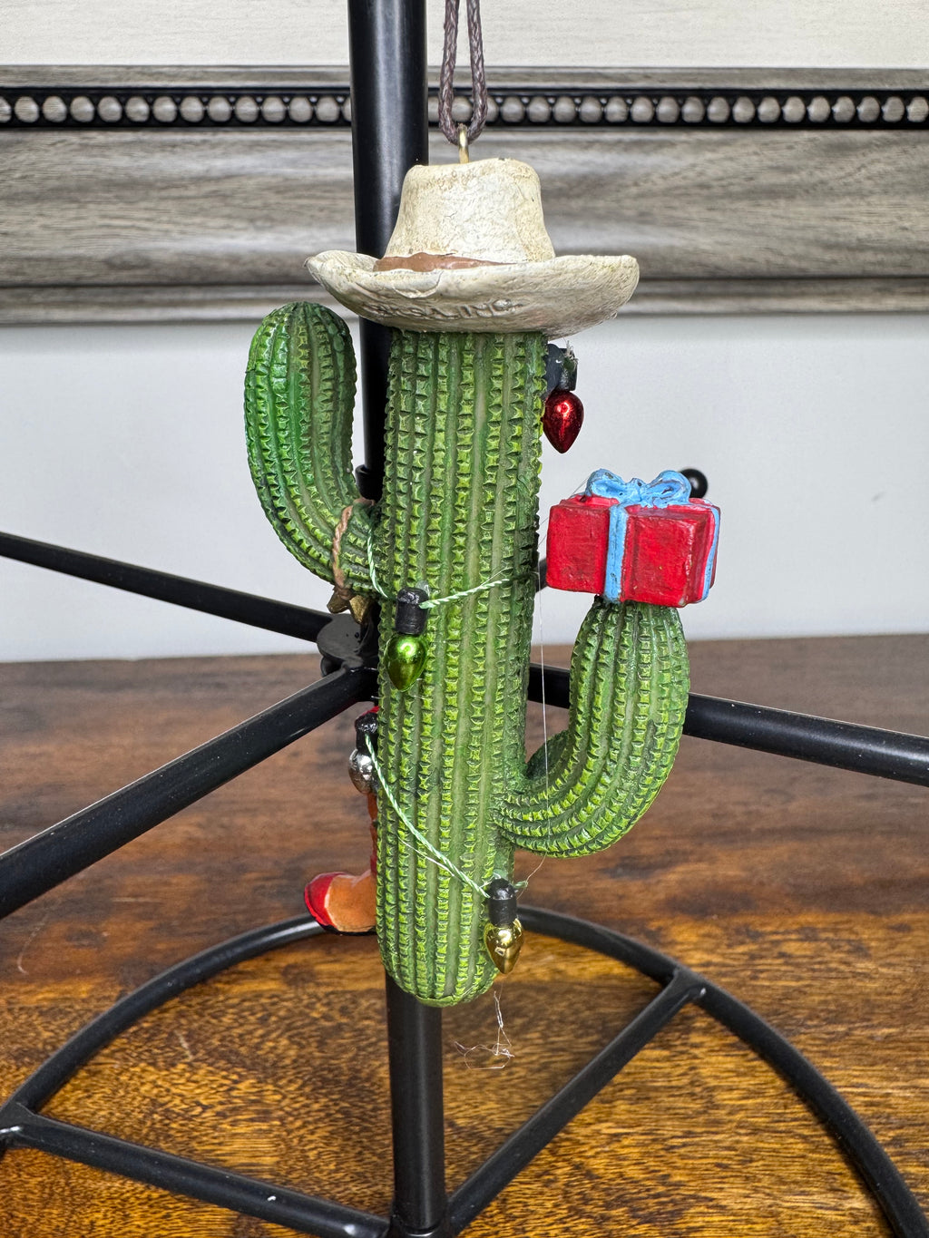 New Kurt Adler Christmas Cactus Ornament