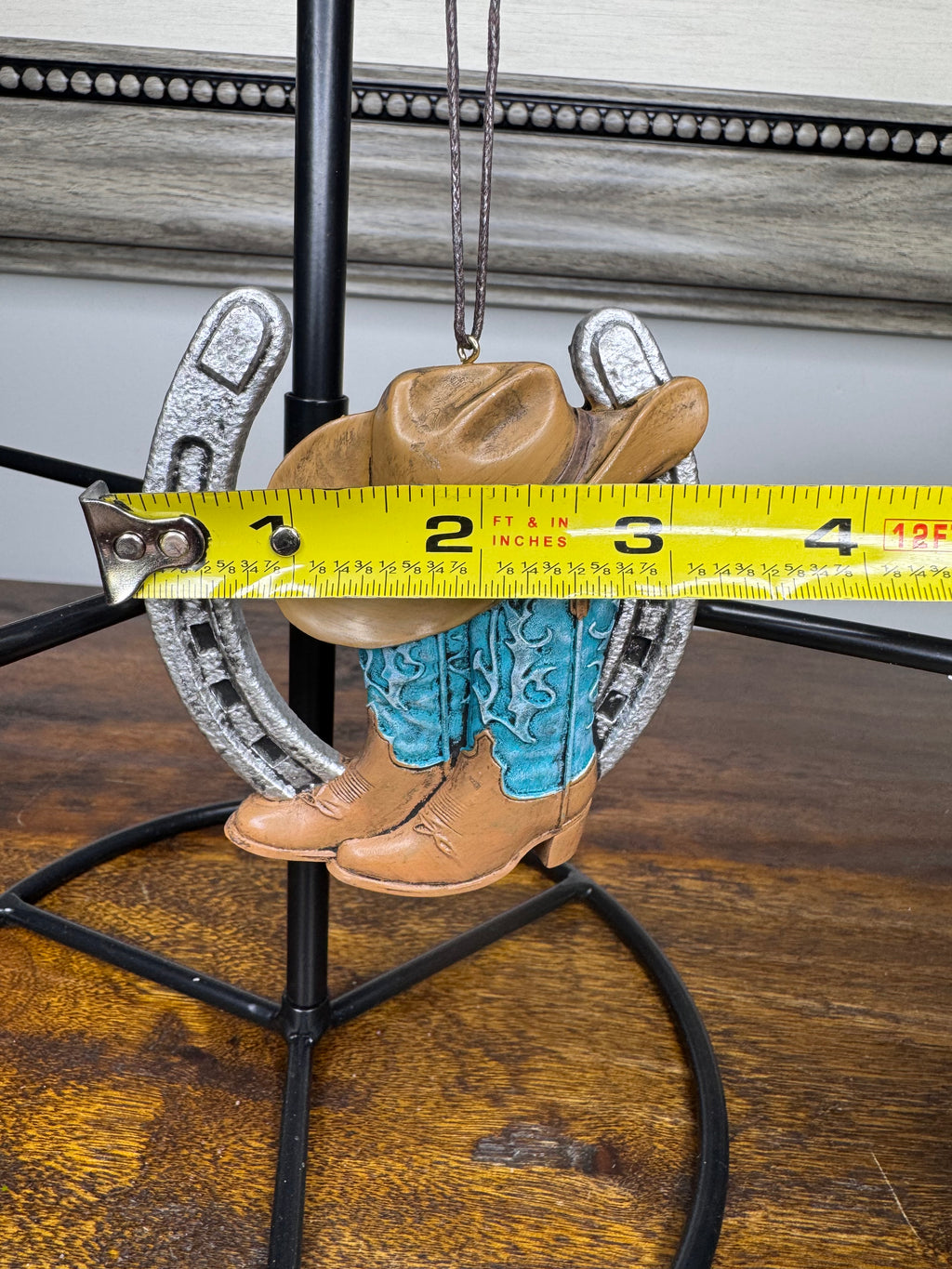 New Kurt Adler Western Themed Ornament