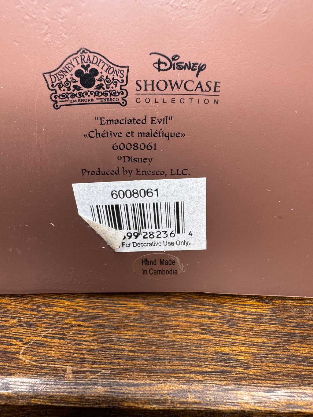New Jim Shore Yzma "Emaciated Evil" Figurine w/ Box