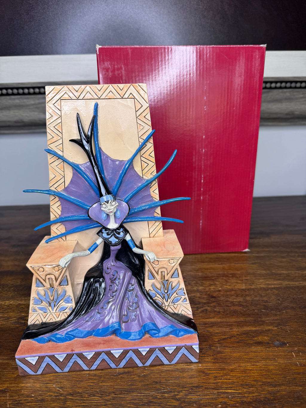New Jim Shore Yzma "Emaciated Evil" Figurine w/ Box
