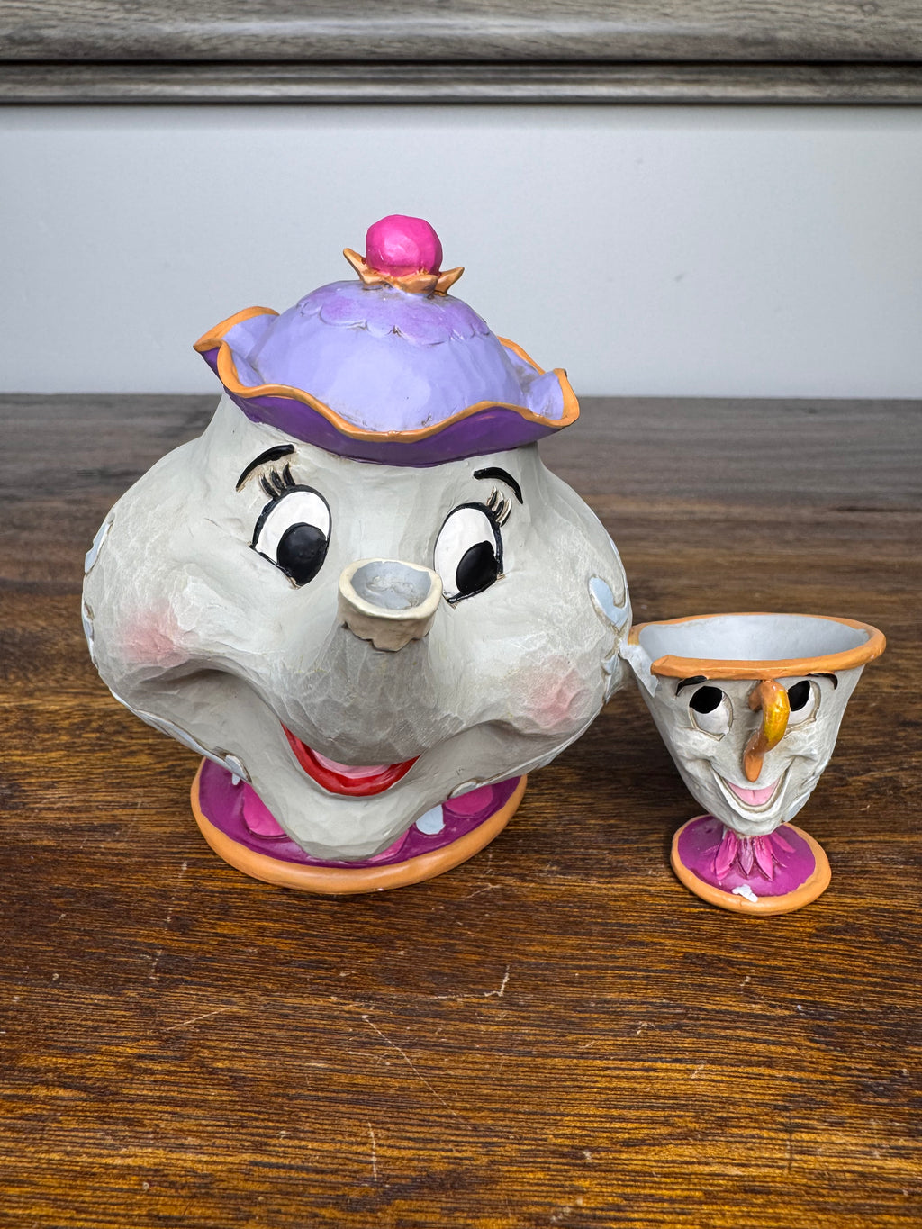 Jim Shore Disney Traditions Mrs. Potts and Chip "Mother's Love" Figurine