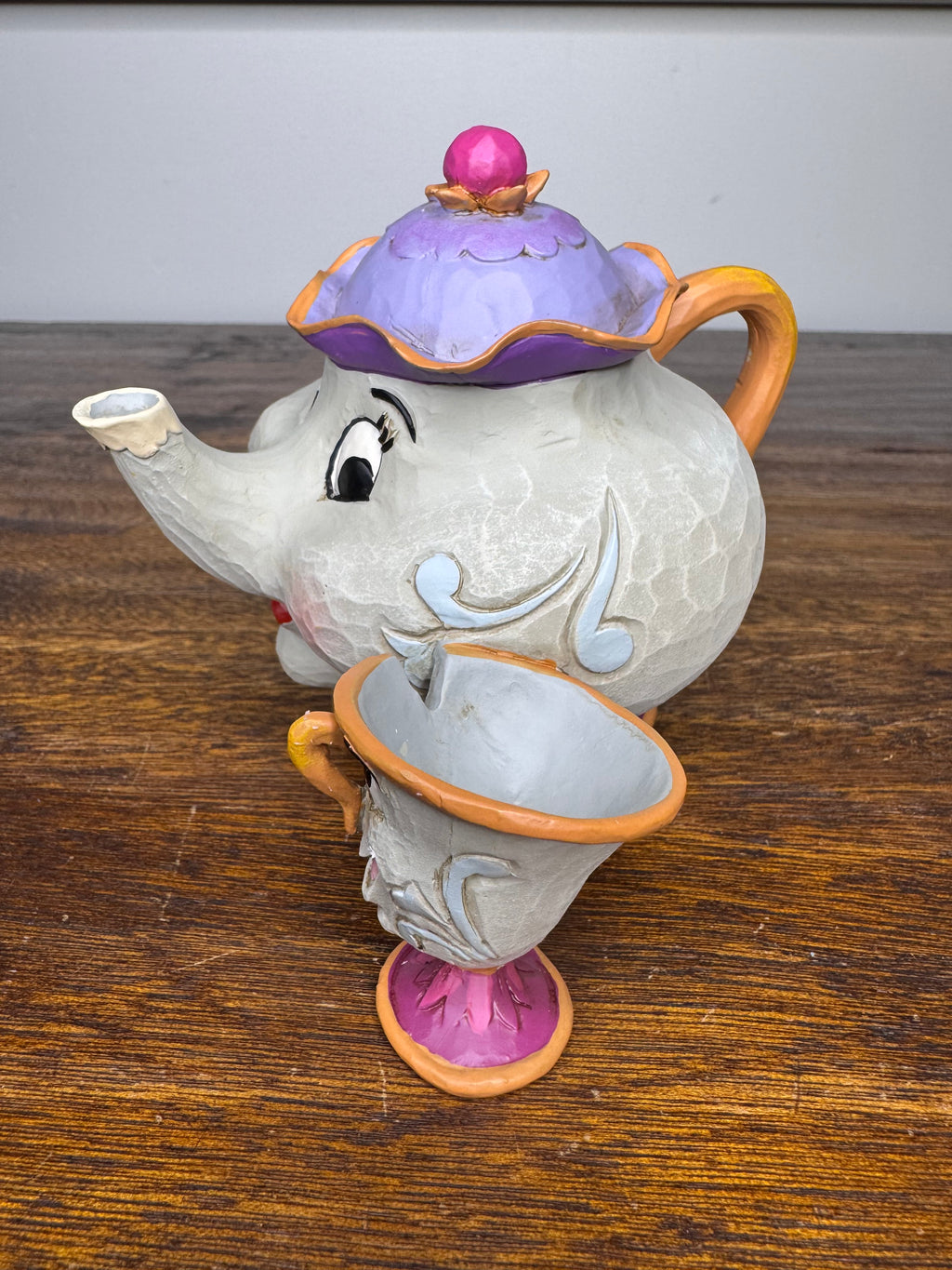 Jim Shore Disney Traditions Mrs. Potts and Chip "Mother's Love" Figurine