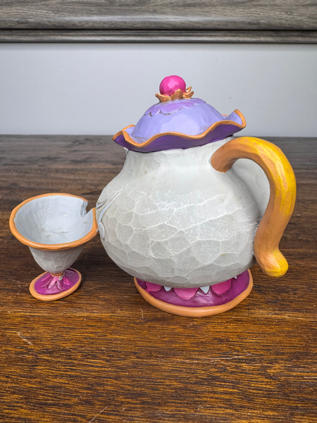 Jim Shore Disney Traditions Mrs. Potts and Chip "Mother's Love" Figurine