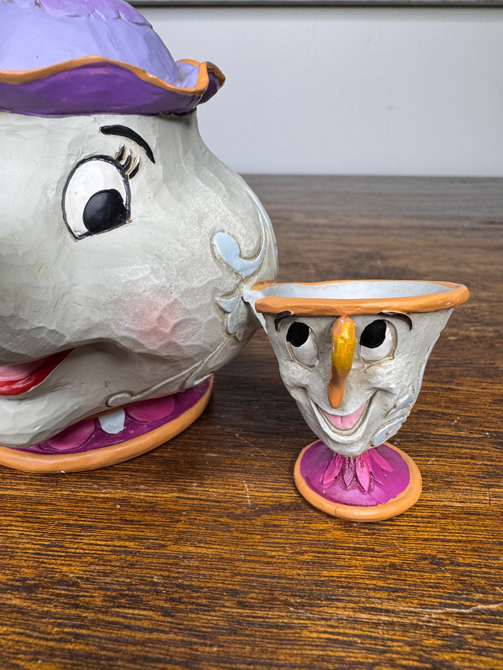 Jim Shore Disney Traditions Mrs. Potts and Chip "Mother's Love" Figurine