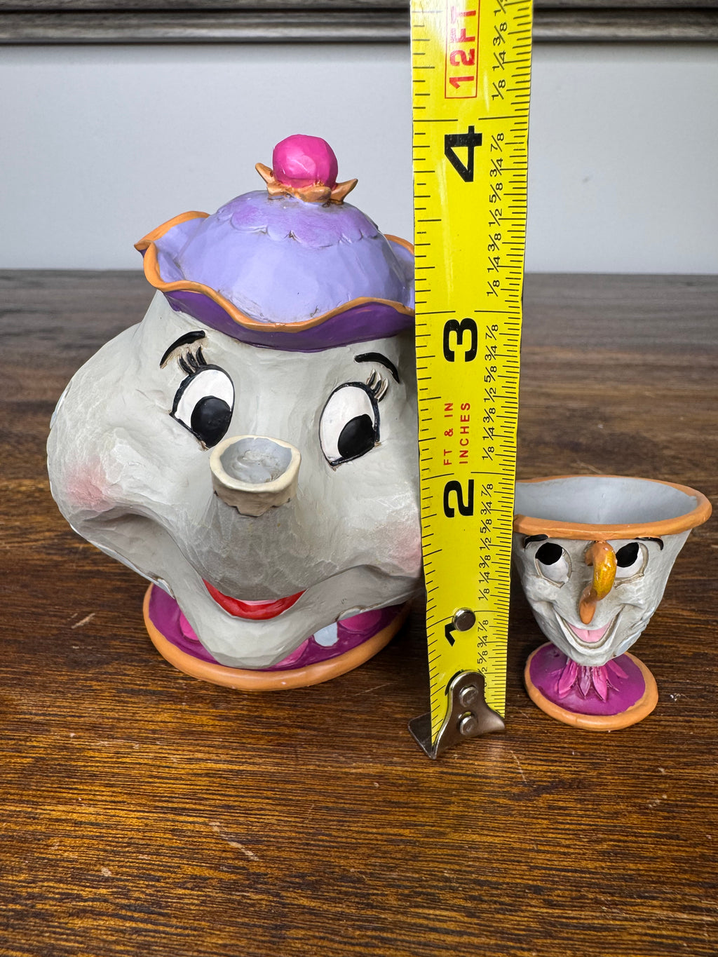 Jim Shore Disney Traditions Mrs. Potts and Chip "Mother's Love" Figurine
