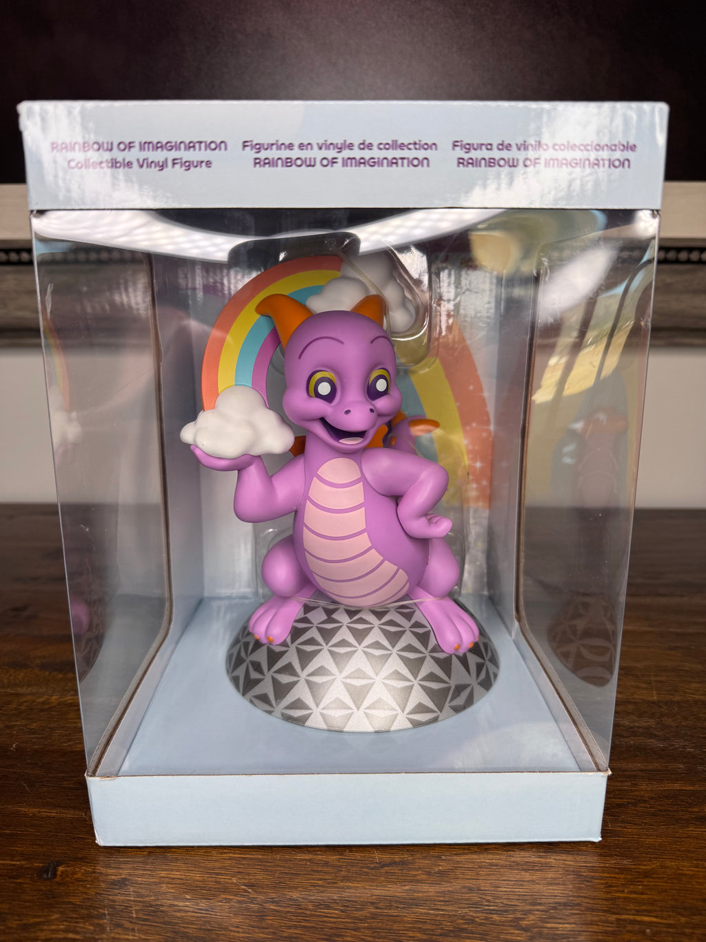 NIB Figment Vinyl Figurine Disney Wonderground by Maria Stuckey Epcot