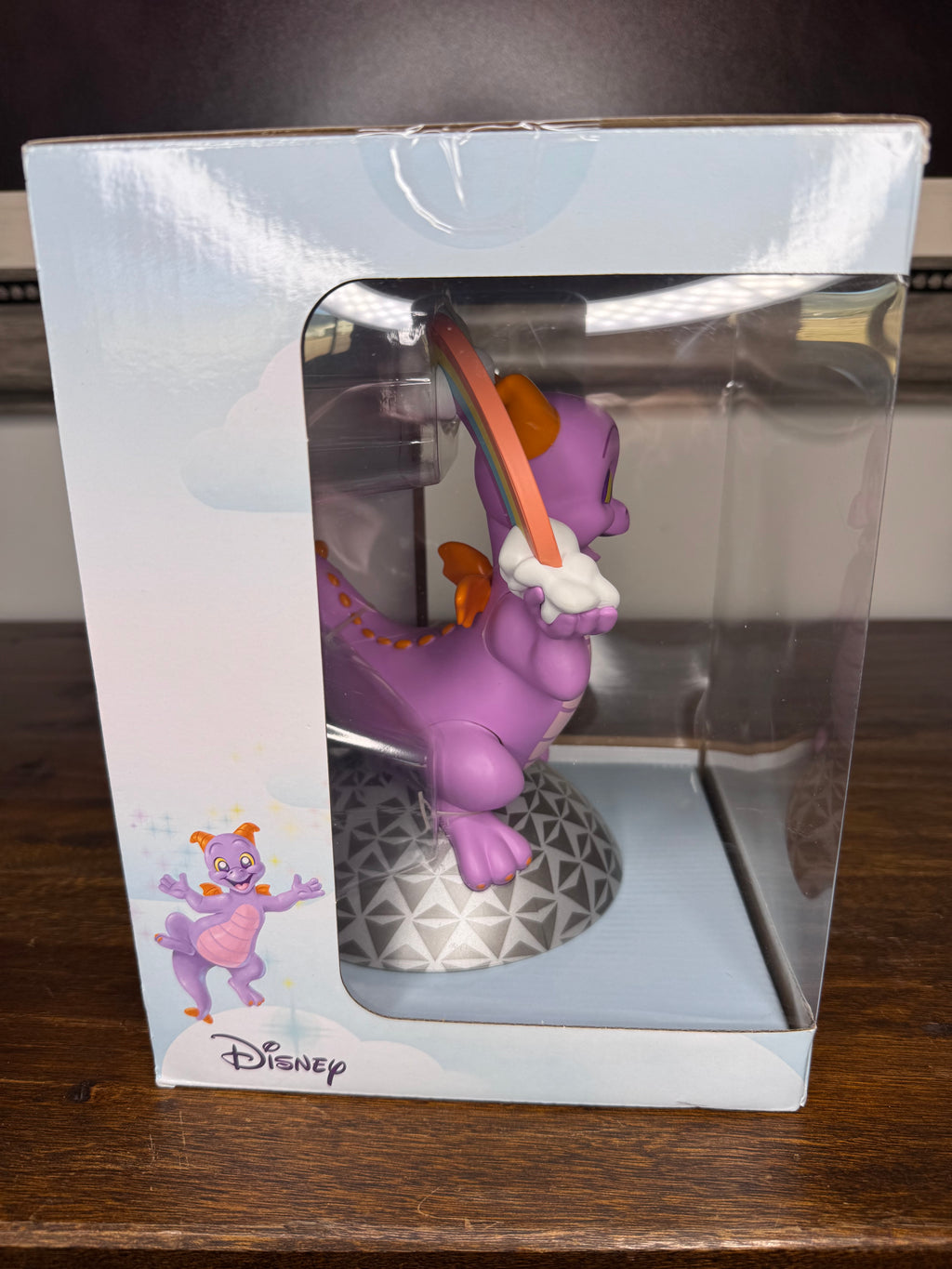 NIB Figment Vinyl Figurine Disney Wonderground by Maria Stuckey Epcot